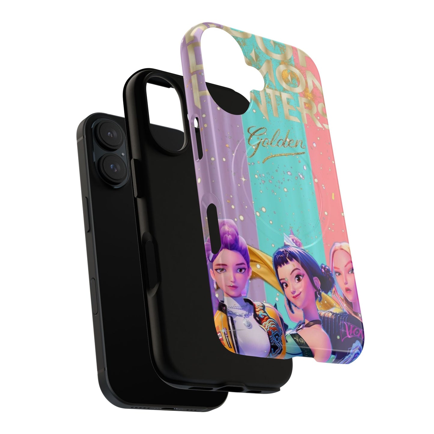 Tough Magnetic Phone Cases for Trendy Kindred Spirits, Cute Gift for Friends, Phone Protection, Quirky Design, Fun Accessories