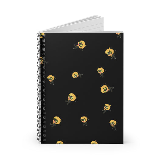 Vibrant Floral Spiral Notebook - Perfect for Students, Journaling, Gift