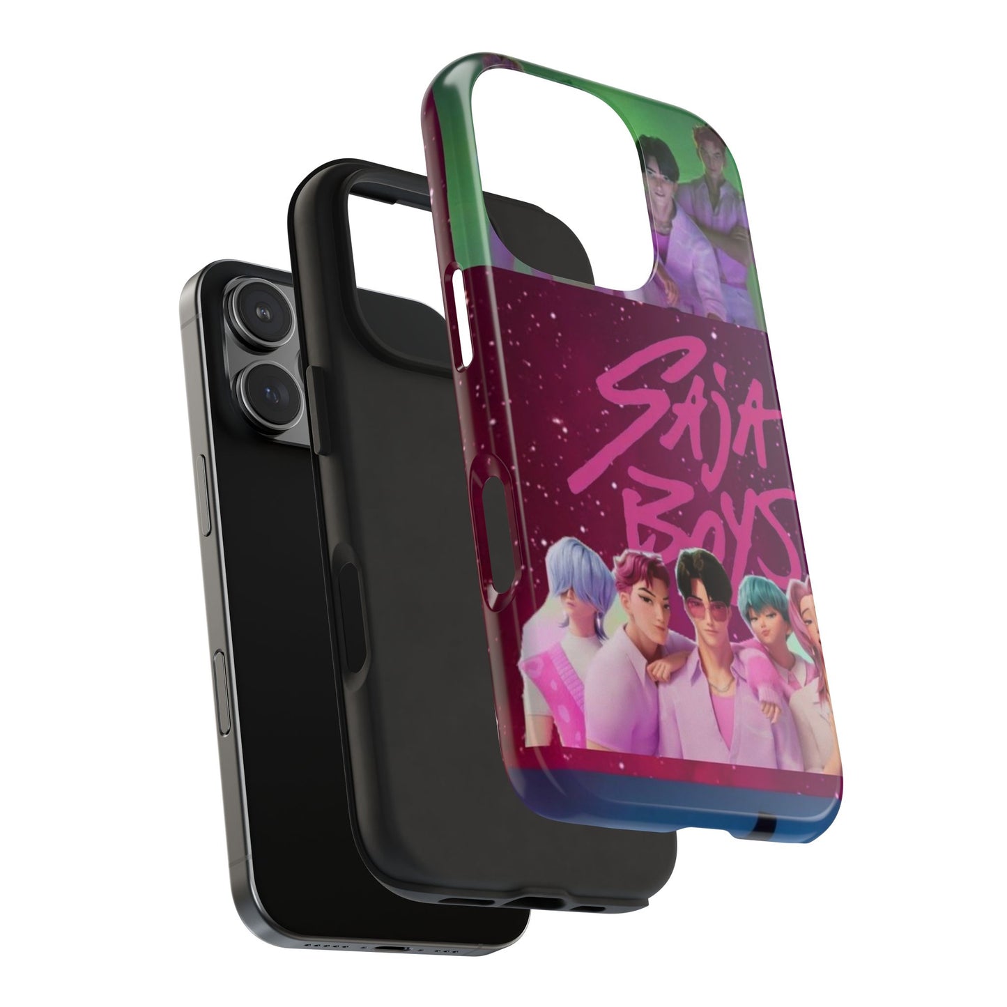Colorful K-Pop Phone Cases, Tough Phone Cover for Fans, Stylish Cell Phone Protector, Unique Gifts, Festive Merchandise