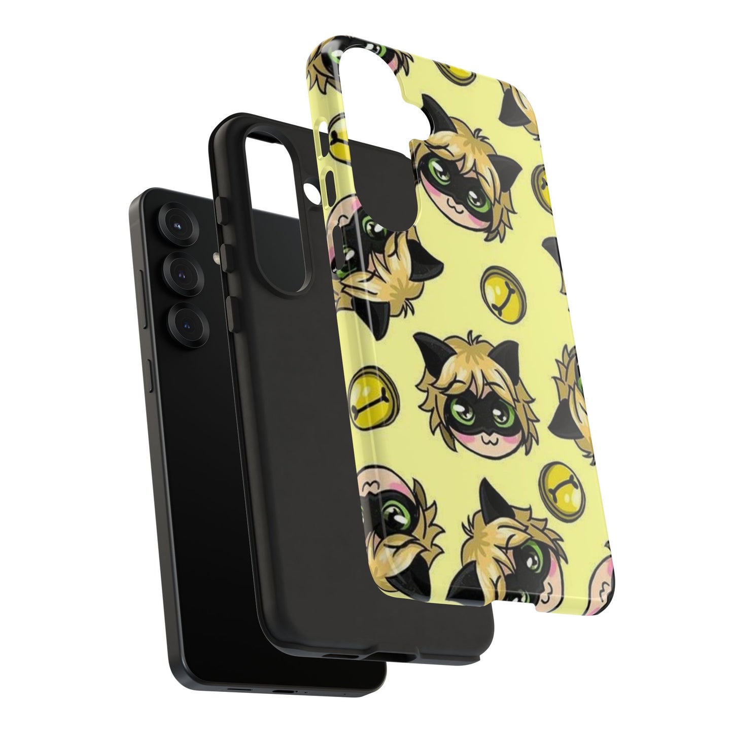 Cute Cartoon Phone Case, Tough Cases for Kids, Fun Gift for Birthdays, Playful Phone Accessory, Anime Style Design