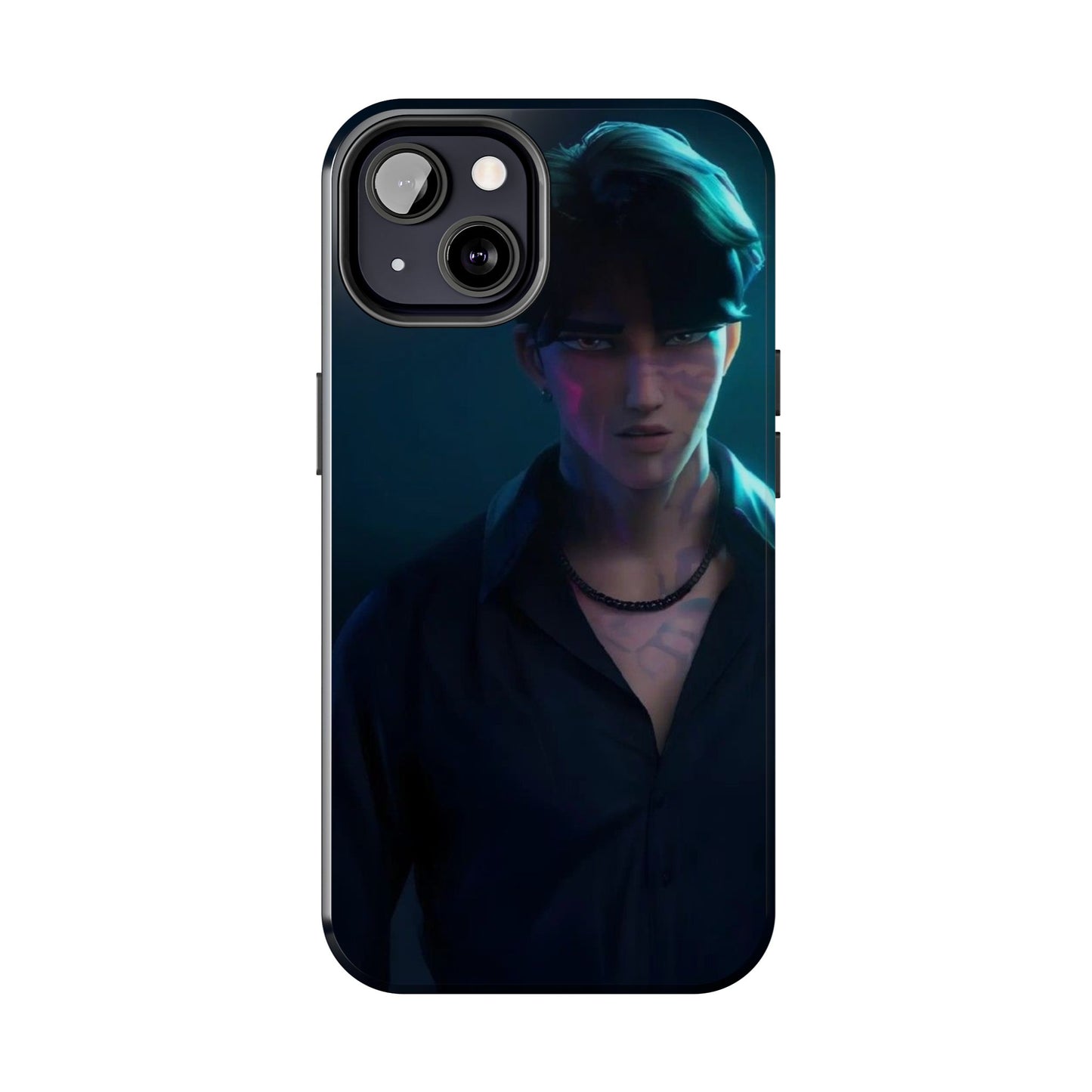Jinu Tough Phone Case with Bold Character Design, Ideal for Geek Culture, Gift for Gamers, Tech Accessories, Casual Style