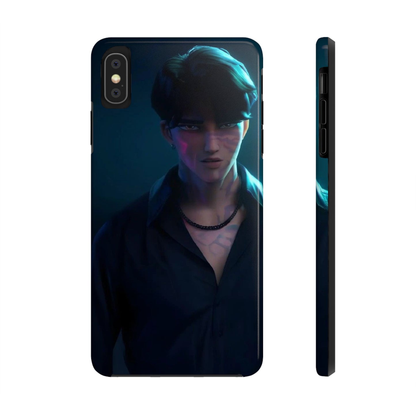 Jinu Tough Phone Case with Bold Character Design, Ideal for Geek Culture, Gift for Gamers, Tech Accessories, Casual Style