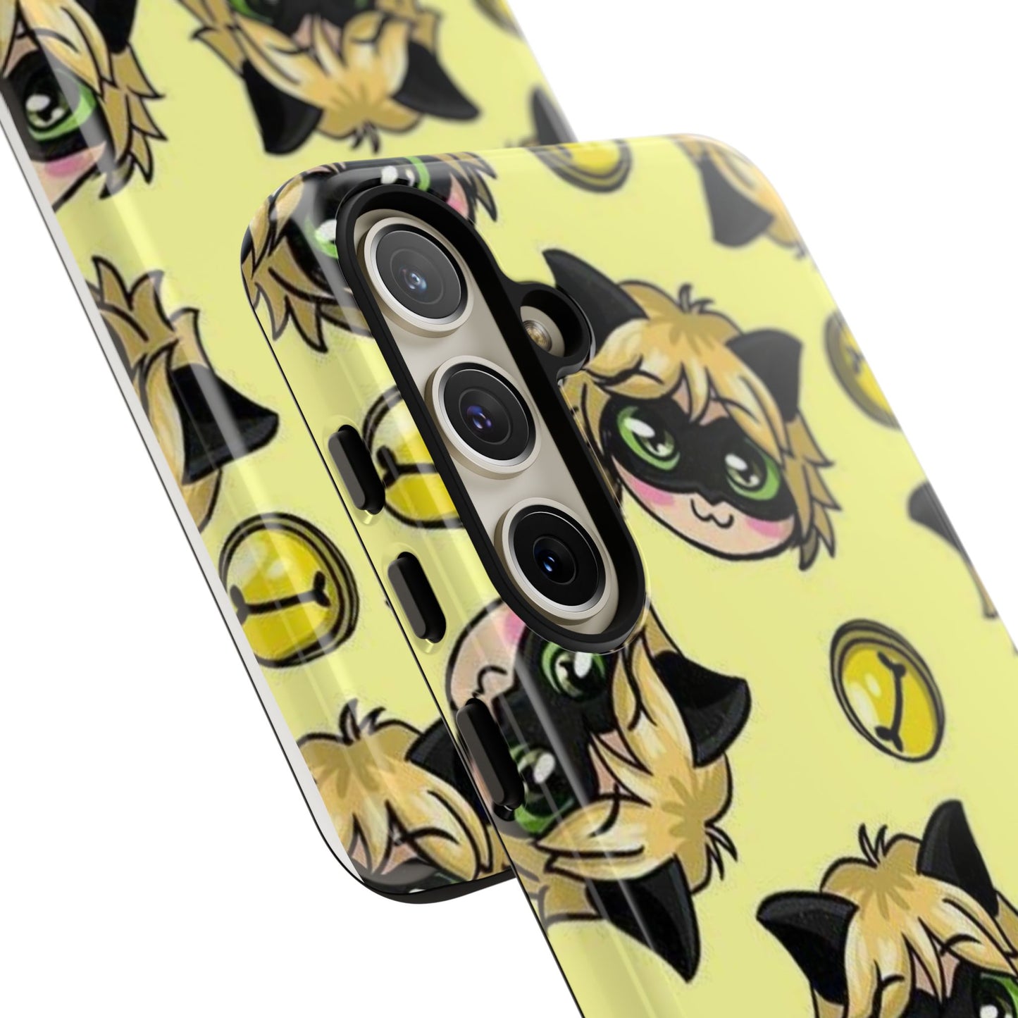 Cute Cartoon Phone Case, Tough Cases for Kids, Fun Gift for Birthdays, Playful Phone Accessory, Anime Style Design