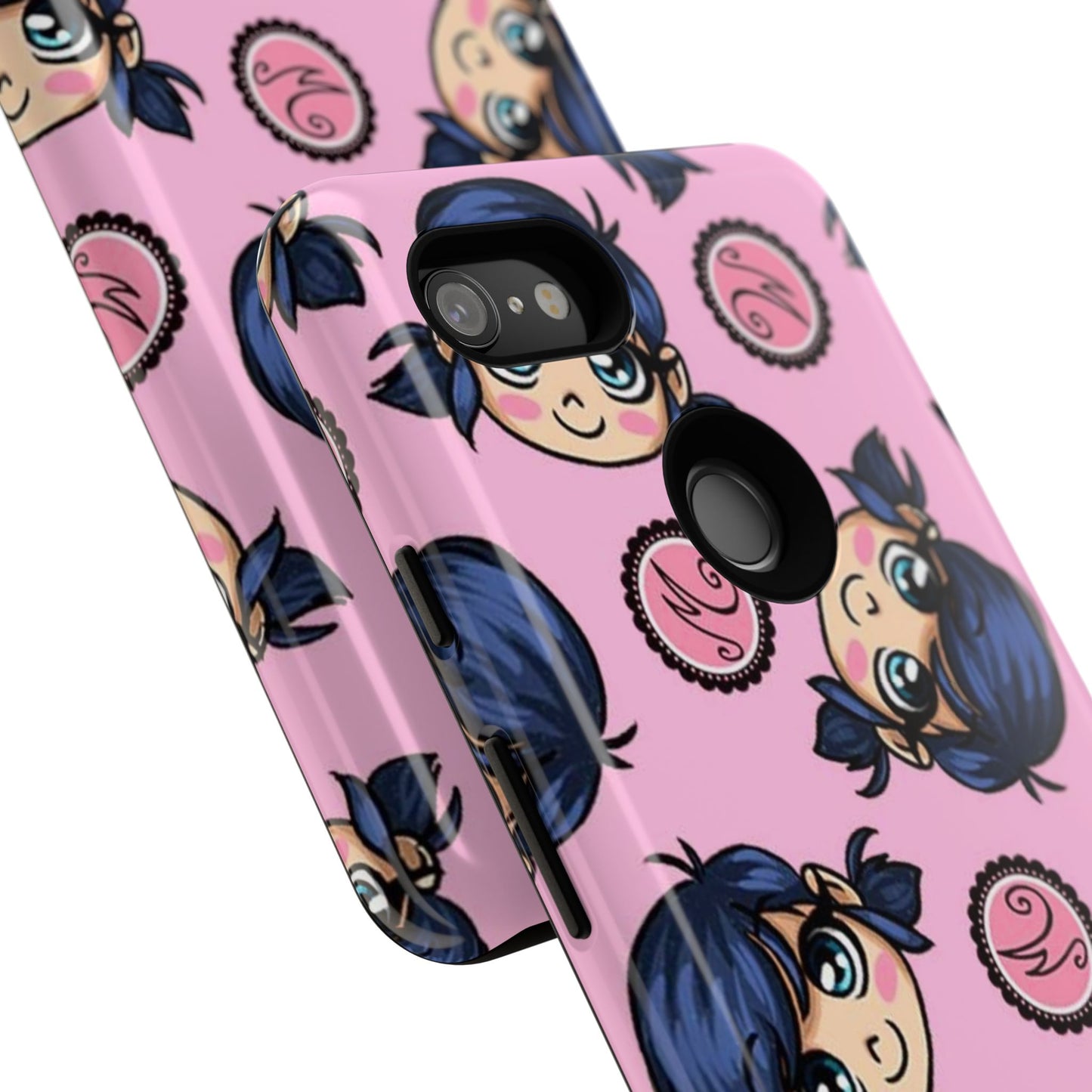 Cute Cartoon Phone Case, Kawaii Phone Cover, Tough Cases for Kids, Colorful Cell Phone Accessories, Gift for Girls