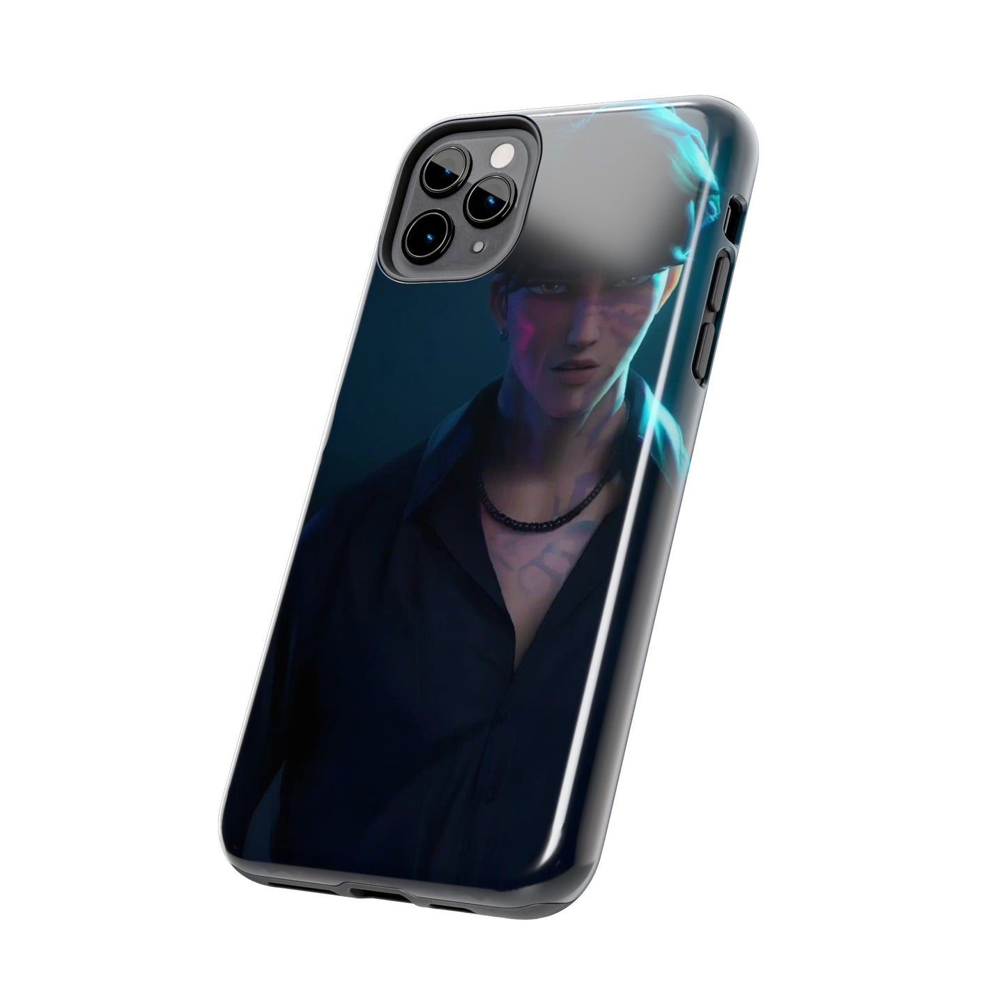 Jinu Tough Phone Case with Bold Character Design, Ideal for Geek Culture, Gift for Gamers, Tech Accessories, Casual Style
