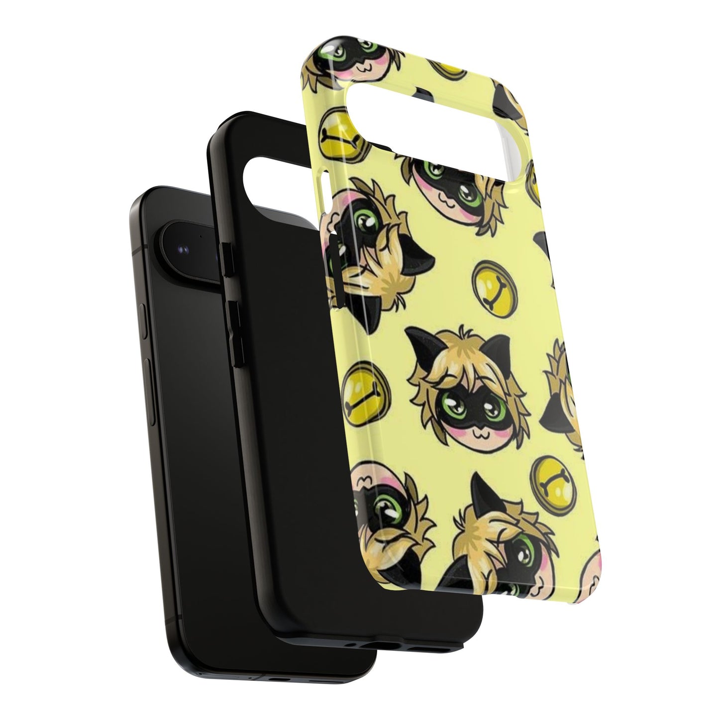 Cute Cartoon Phone Case, Tough Cases for Kids, Fun Gift for Birthdays, Playful Phone Accessory, Anime Style Design