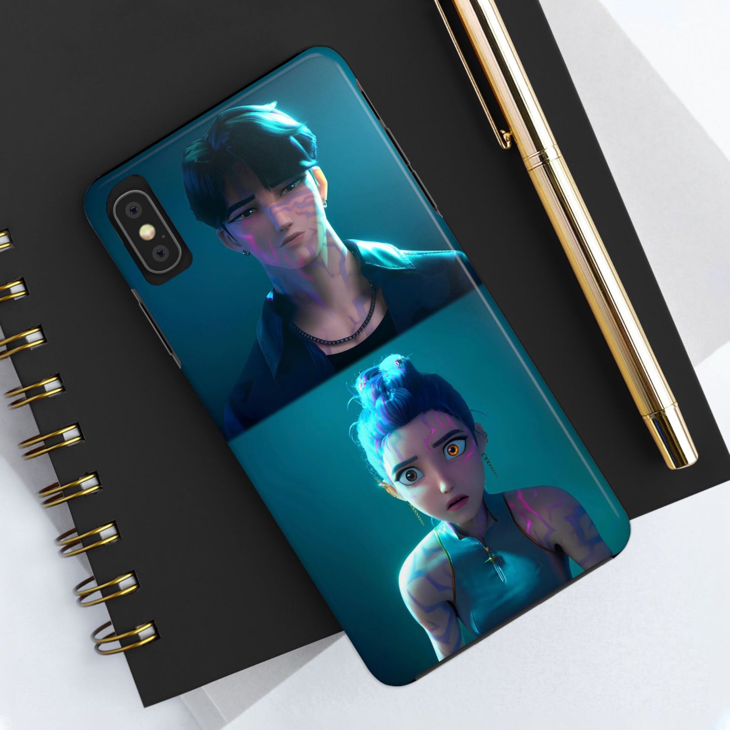Jinu & Rumi Kpop demon hunters Tough Phone Cases for Creative Souls | Unique Phone Protection, Gifts for Artists