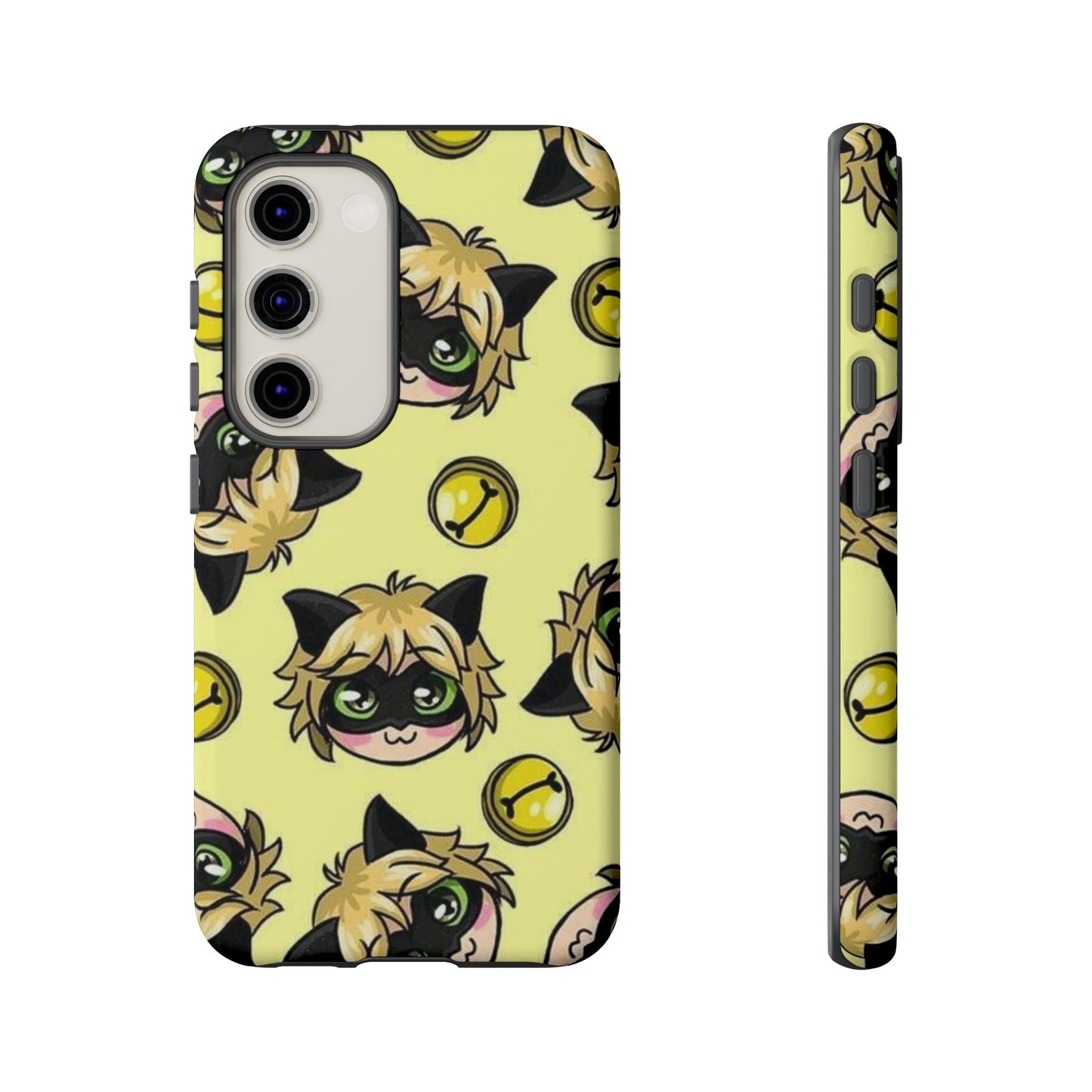 Cute Cartoon Phone Case, Tough Cases for Kids, Fun Gift for Birthdays, Playful Phone Accessory, Anime Style Design