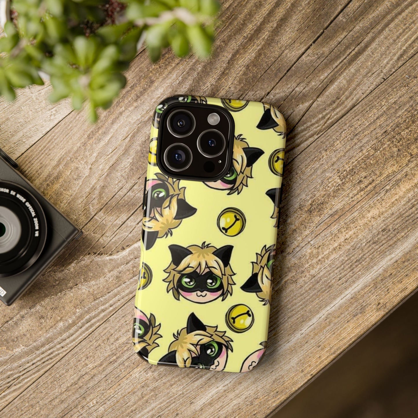 Cute Cartoon Phone Case, Tough Cases for Kids, Fun Gift for Birthdays, Playful Phone Accessory, Anime Style Design