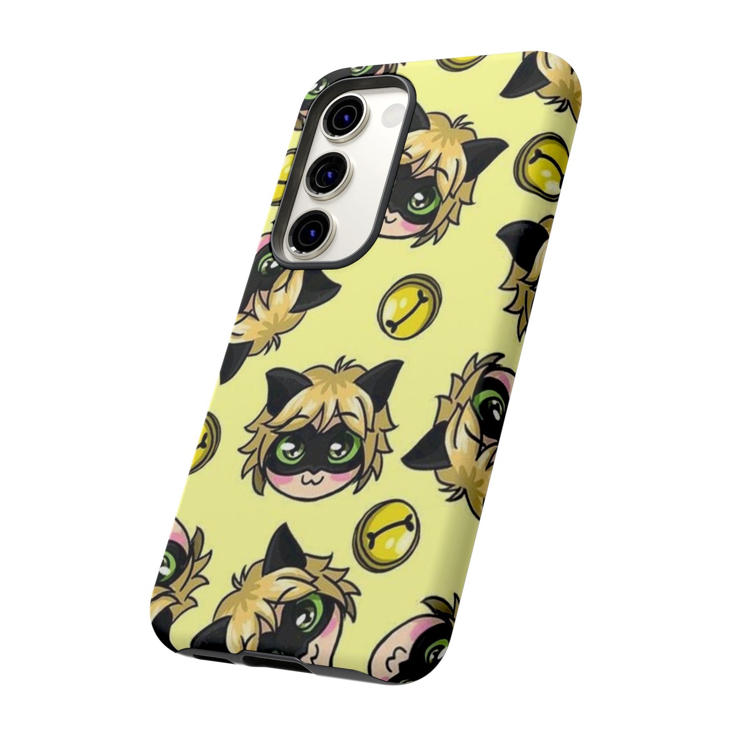 Cute Cartoon Phone Case, Tough Cases for Kids, Fun Gift for Birthdays, Playful Phone Accessory, Anime Style Design
