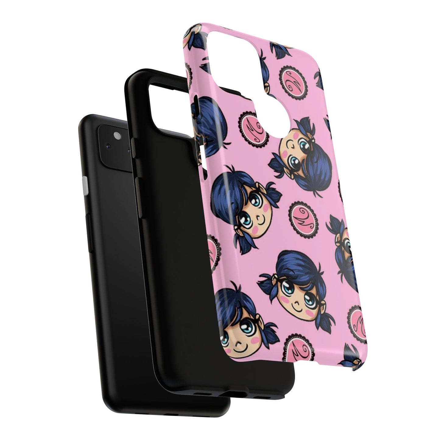 Cute Cartoon Phone Case, Kawaii Phone Cover, Tough Cases for Kids, Colorful Cell Phone Accessories, Gift for Girls