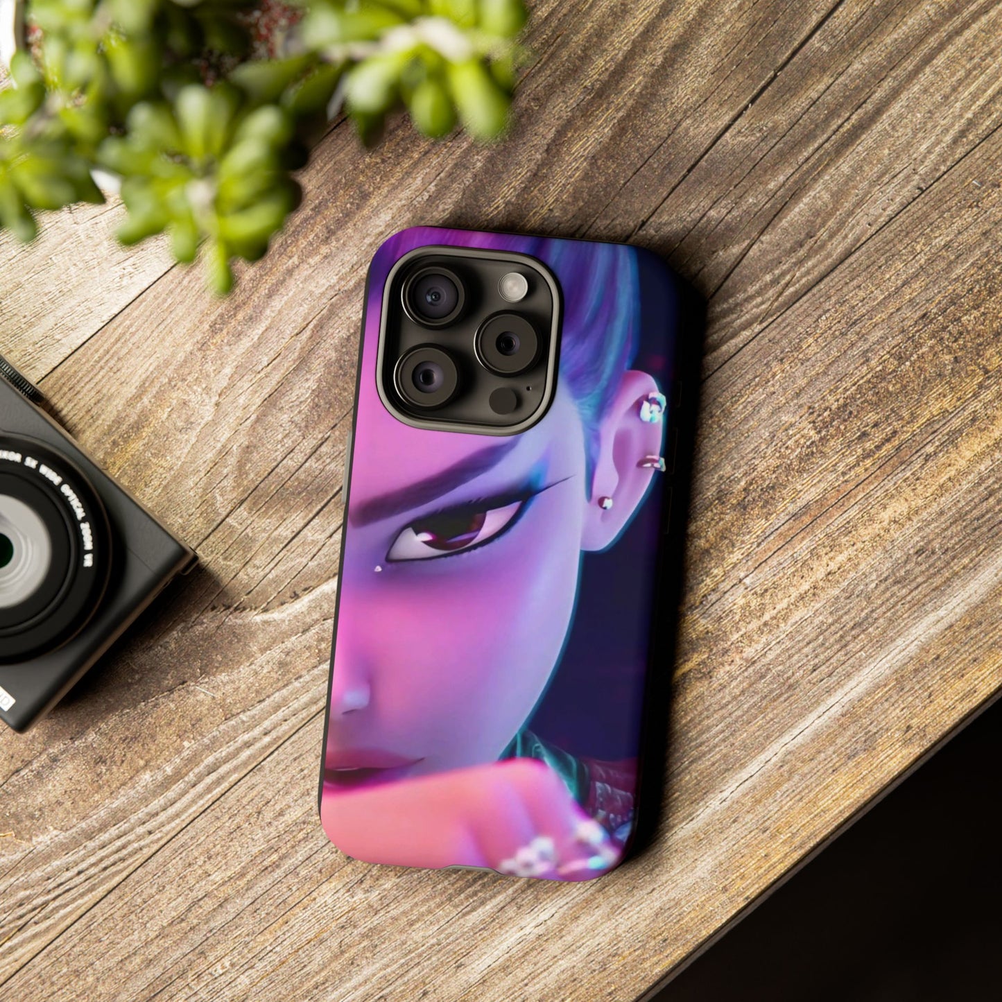 Tough Cases - Fierce Character Phone Case, Durable Phone Protection, Gamer Gift, Trendy Accessories, Custom Smartphone Cover