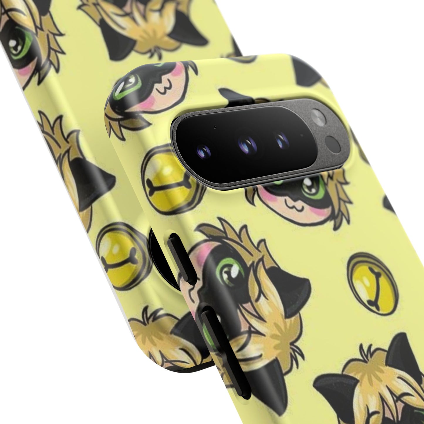 Cute Cartoon Phone Case, Tough Cases for Kids, Fun Gift for Birthdays, Playful Phone Accessory, Anime Style Design