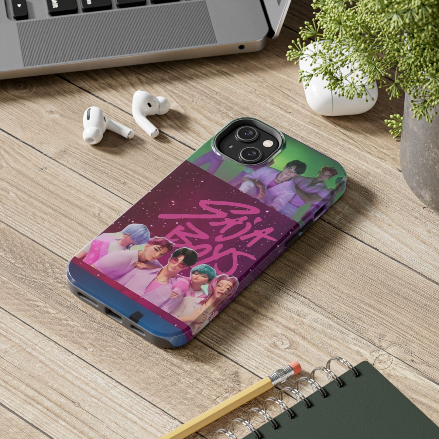 Colorful K-Pop Phone Cases, Tough Phone Cover for Fans, Stylish Cell Phone Protector, Unique Gifts, Festive Merchandise