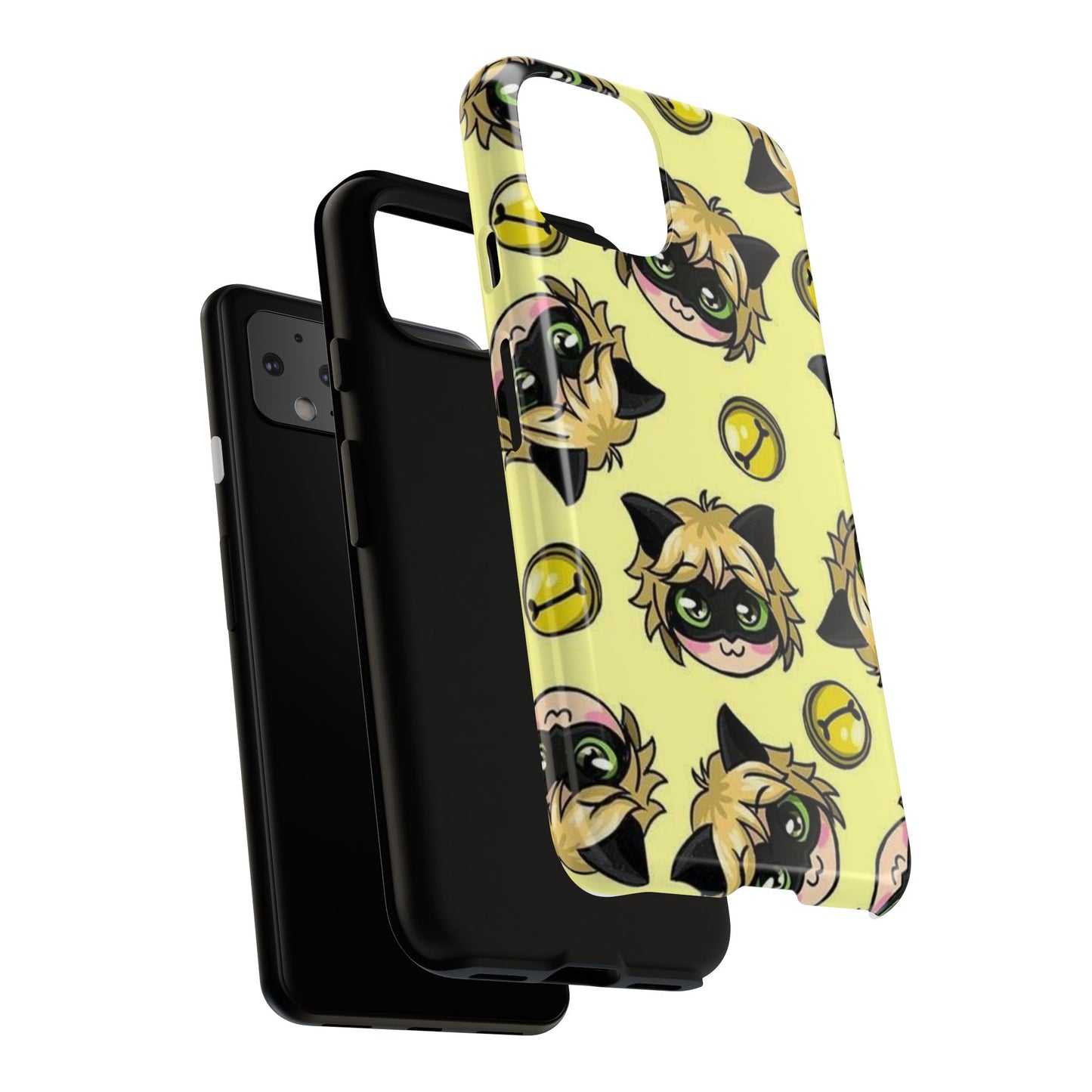 Cute Cartoon Phone Case, Tough Cases for Kids, Fun Gift for Birthdays, Playful Phone Accessory, Anime Style Design