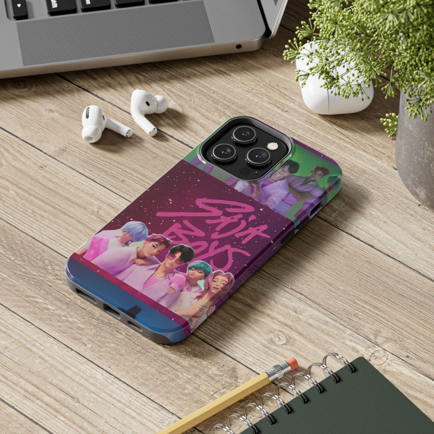 Colorful K-Pop Phone Cases, Tough Phone Cover for Fans, Stylish Cell Phone Protector, Unique Gifts, Festive Merchandise