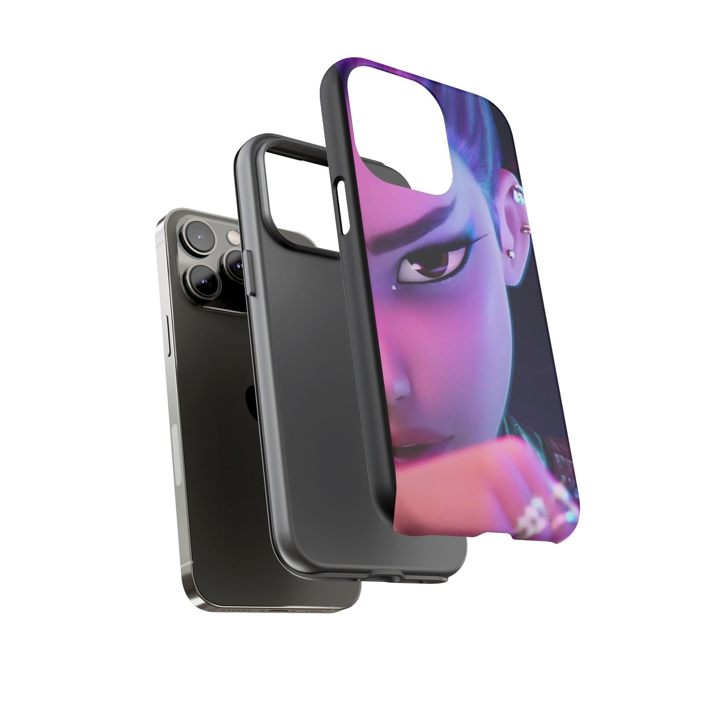 Tough Cases - Fierce Character Phone Case, Durable Phone Protection, Gamer Gift, Trendy Accessories, Custom Smartphone Cover