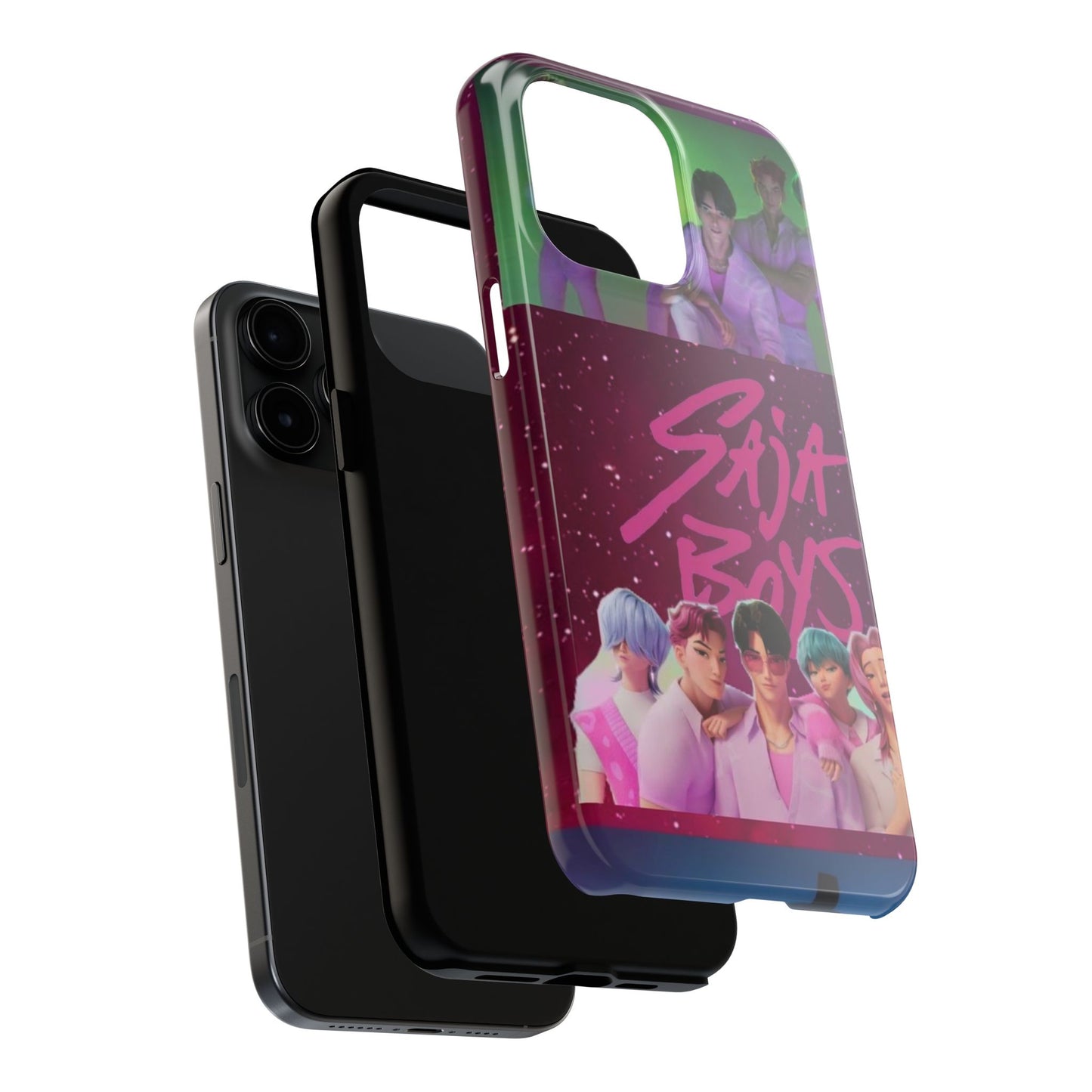 Colorful K-Pop Phone Cases, Tough Phone Cover for Fans, Stylish Cell Phone Protector, Unique Gifts, Festive Merchandise