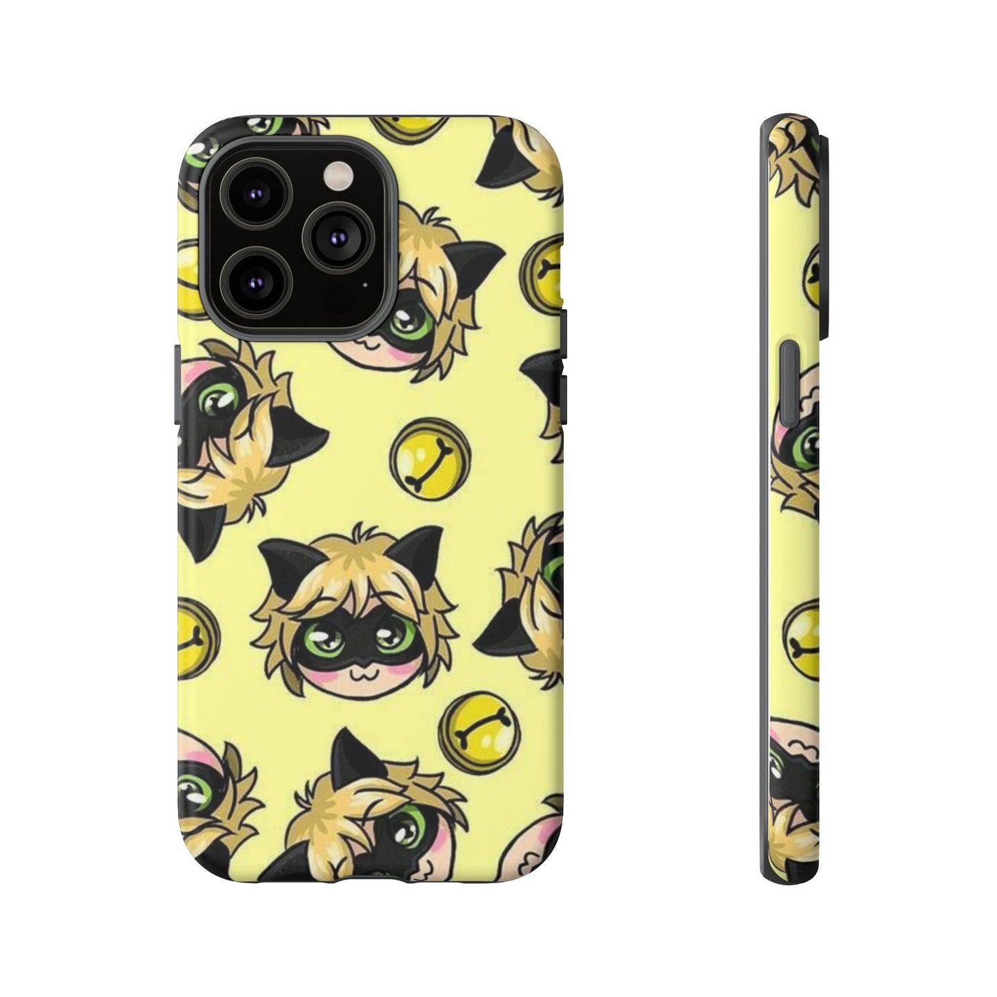 Cute Cartoon Phone Case, Tough Cases for Kids, Fun Gift for Birthdays, Playful Phone Accessory, Anime Style Design