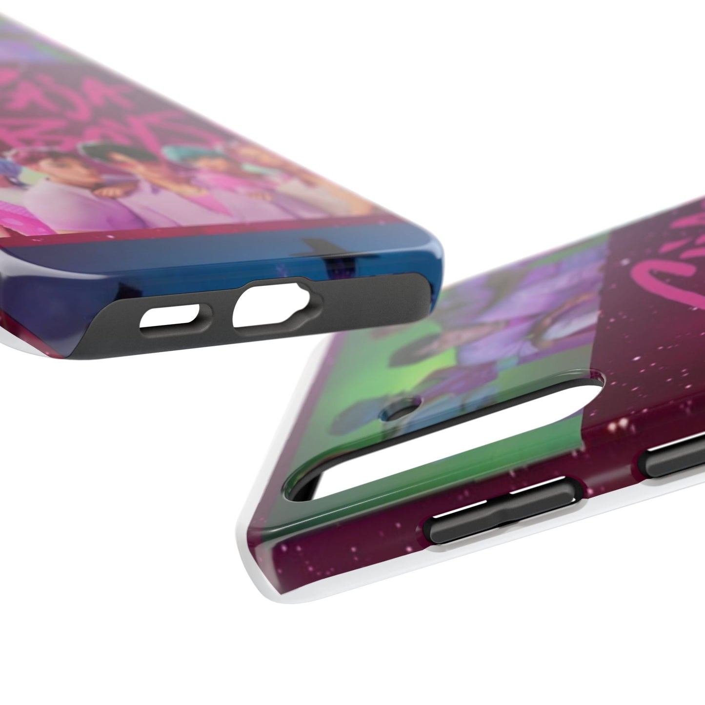 Colorful K-Pop Phone Cases, Tough Phone Cover for Fans, Stylish Cell Phone Protector, Unique Gifts, Festive Merchandise