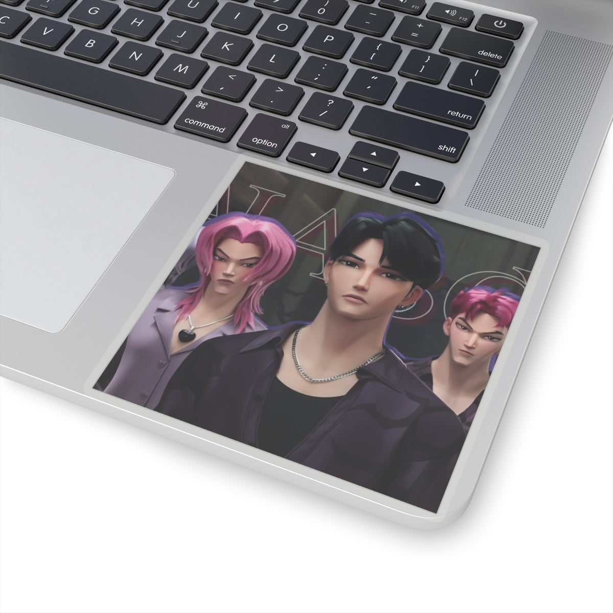 Kpop demons Cut Stickers Featuring Stylish Characters, Anime Decor, Laptop Accessories, Vinyl Stickers, Unique Gifts