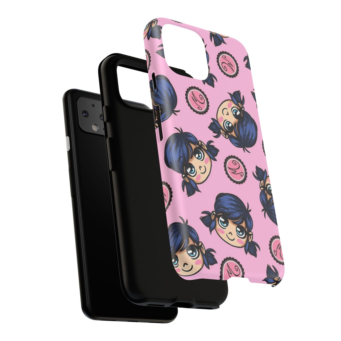 Cute Cartoon Phone Case, Kawaii Phone Cover, Tough Cases for Kids, Colorful Cell Phone Accessories, Gift for Girls