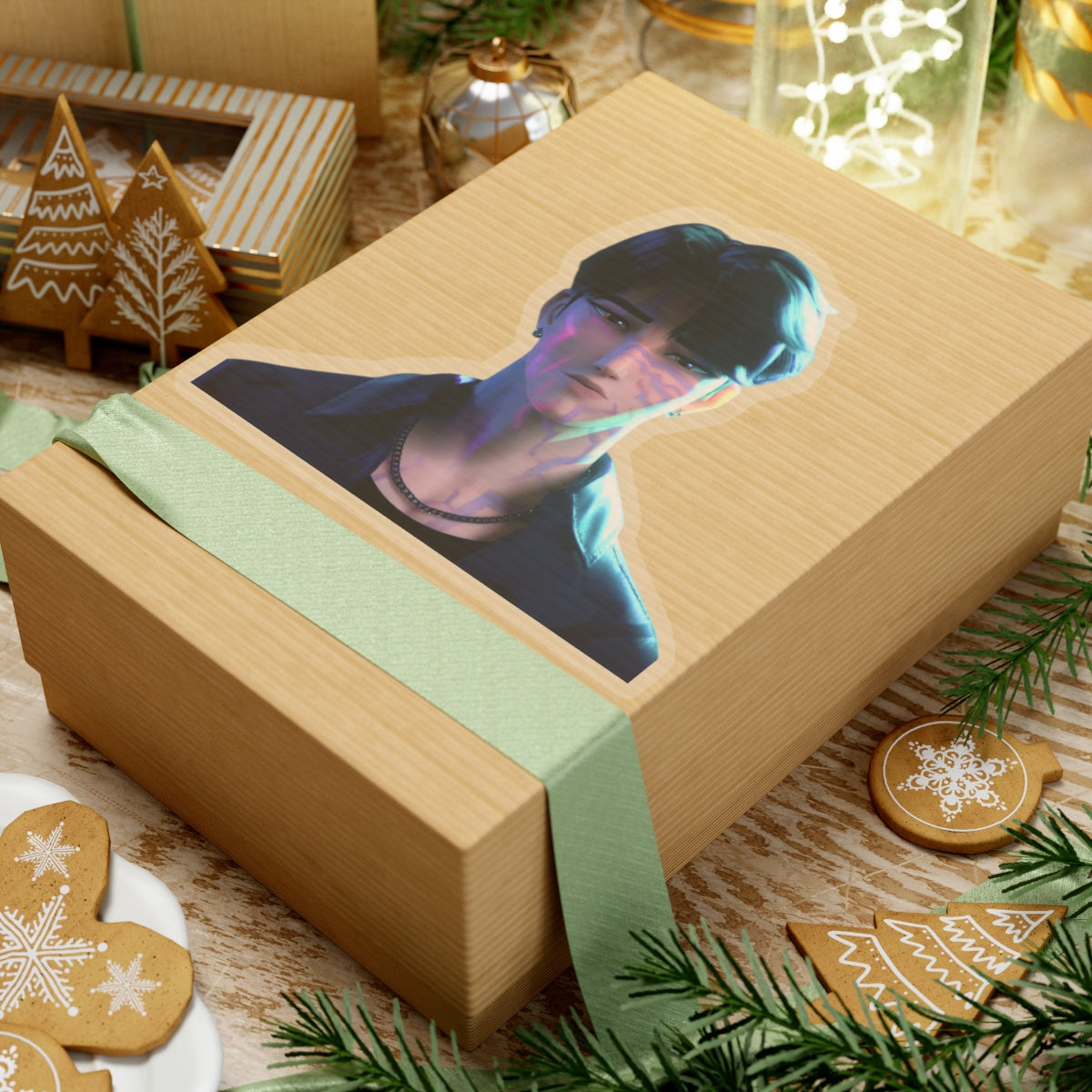 Jinu Cool Aesthetic Kiss-Cut Stickers, Laptop Decor, Vinyl Art, Anime Lover Gifts, Trendy Wall Decor, Unique Sticker Pack