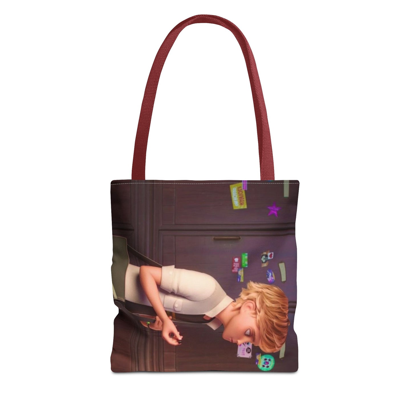 Stylish Miraculous AOP Tote Bag, Perfect for Teens
