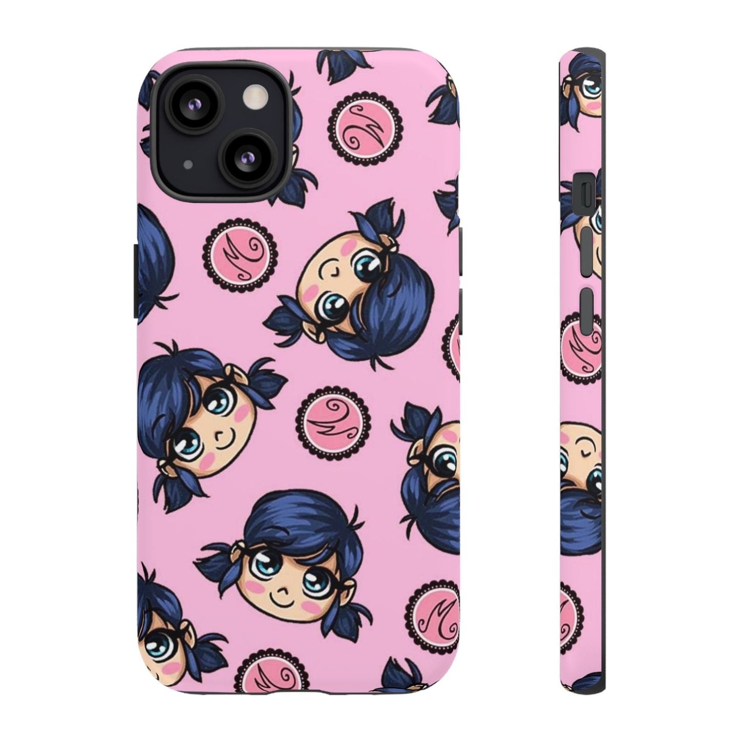 Cute Cartoon Phone Case, Kawaii Phone Cover, Tough Cases for Kids, Colorful Cell Phone Accessories, Gift for Girls