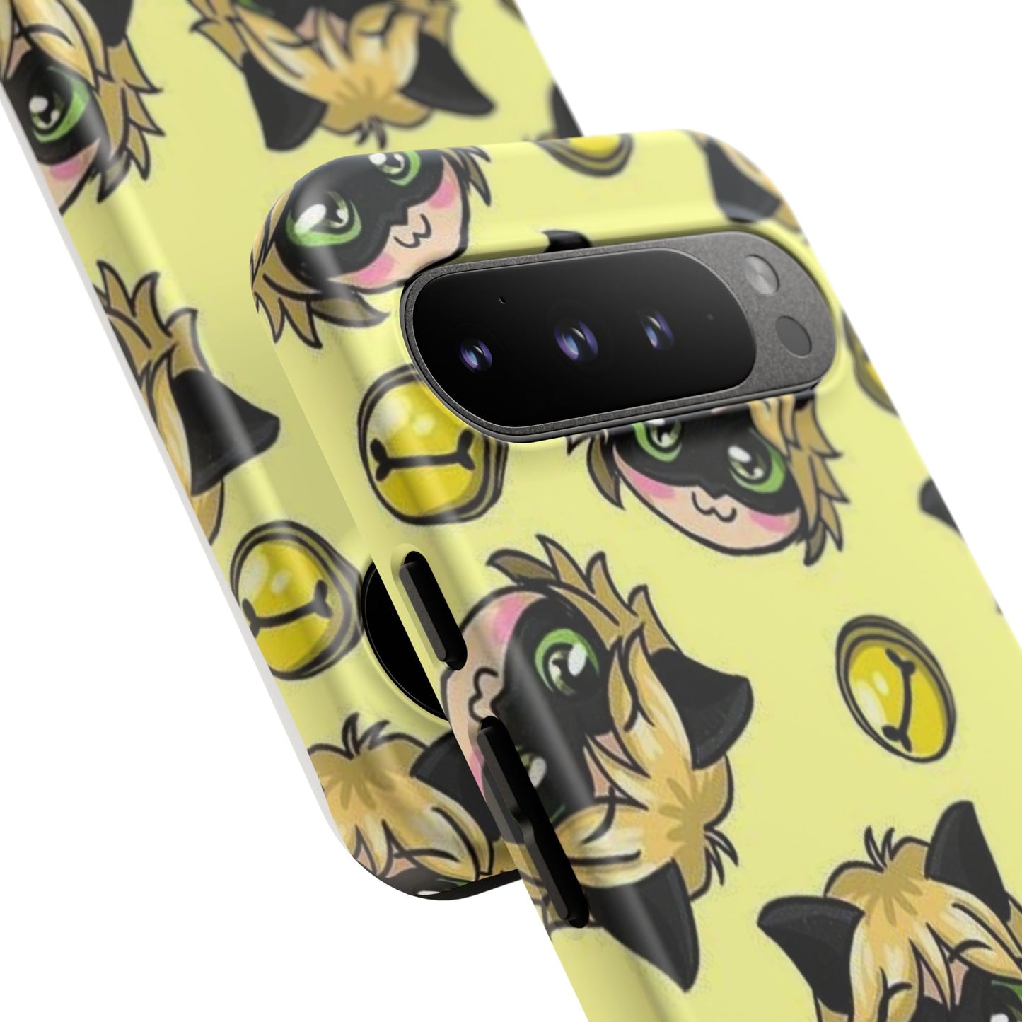 Cute Cartoon Phone Case, Tough Cases for Kids, Fun Gift for Birthdays, Playful Phone Accessory, Anime Style Design