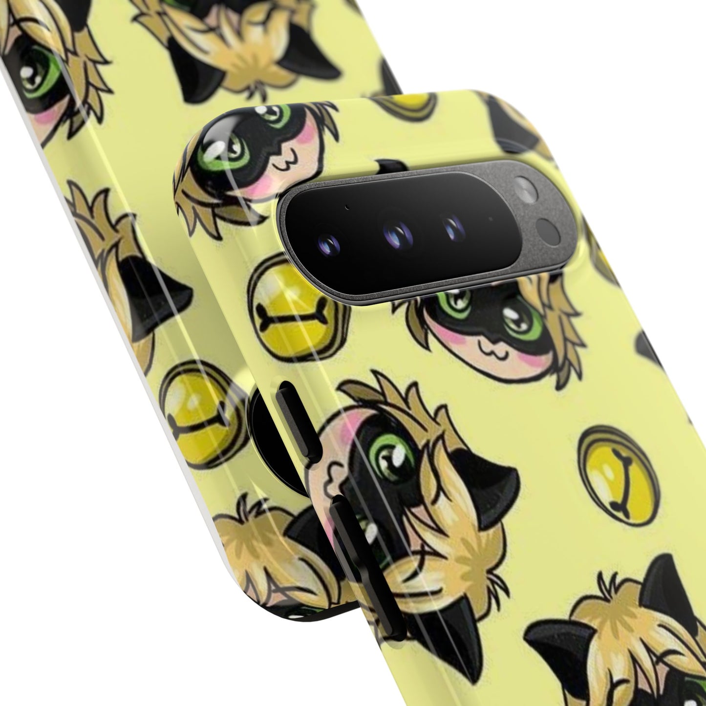 Cute Cartoon Phone Case, Tough Cases for Kids, Fun Gift for Birthdays, Playful Phone Accessory, Anime Style Design