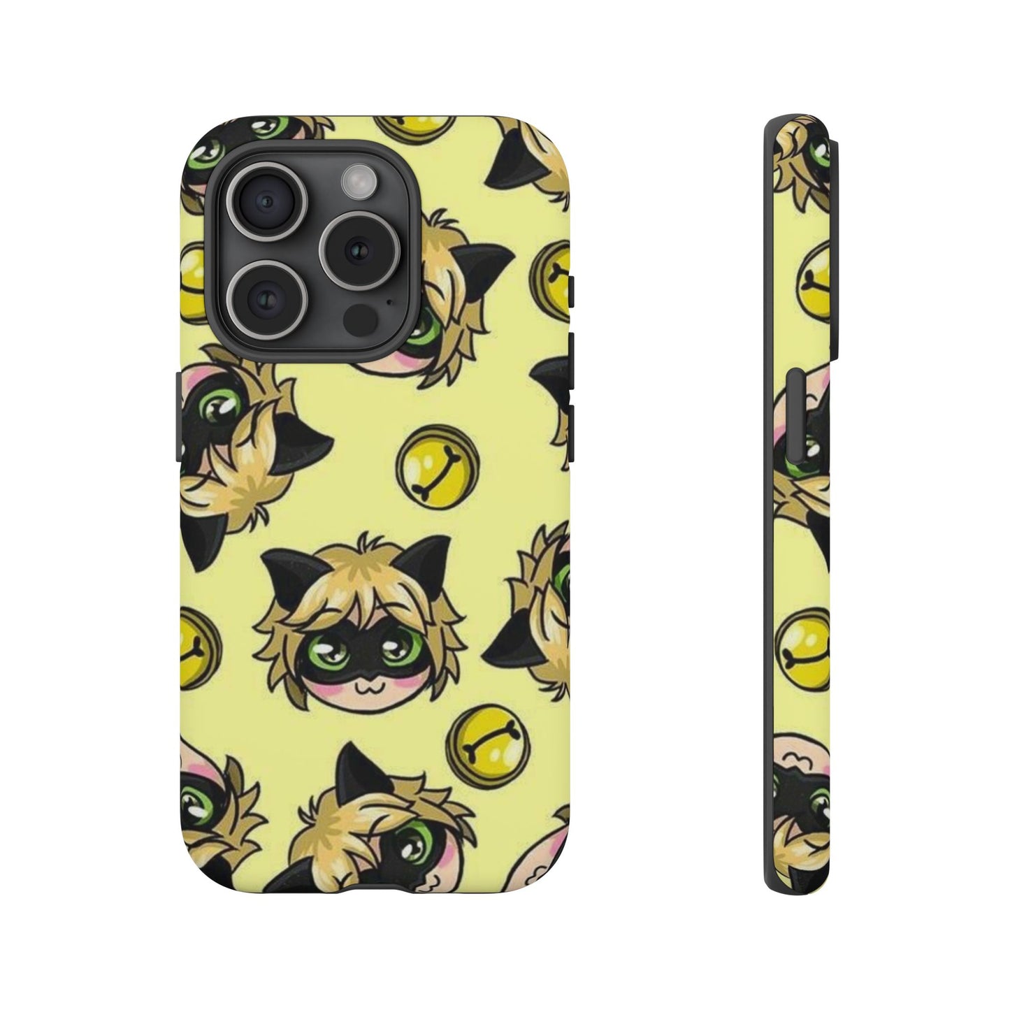 Cute Cartoon Phone Case, Tough Cases for Kids, Fun Gift for Birthdays, Playful Phone Accessory, Anime Style Design