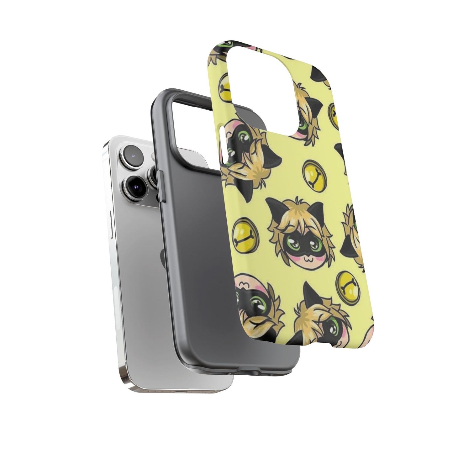 Cute Cartoon Phone Case, Tough Cases for Kids, Fun Gift for Birthdays, Playful Phone Accessory, Anime Style Design