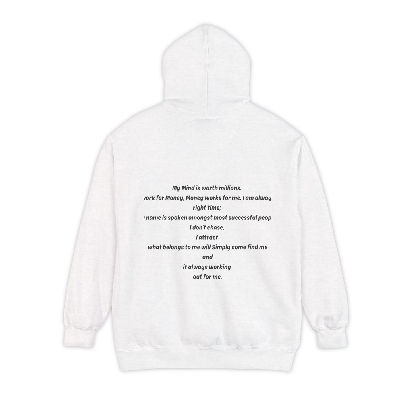 Inspiration Hoodie with Motivational Quote, Cozy Unisex Garment-Dyed Sweatshirt, Perfect Gift for Self-Love, Affirmation Hoodie, [...]