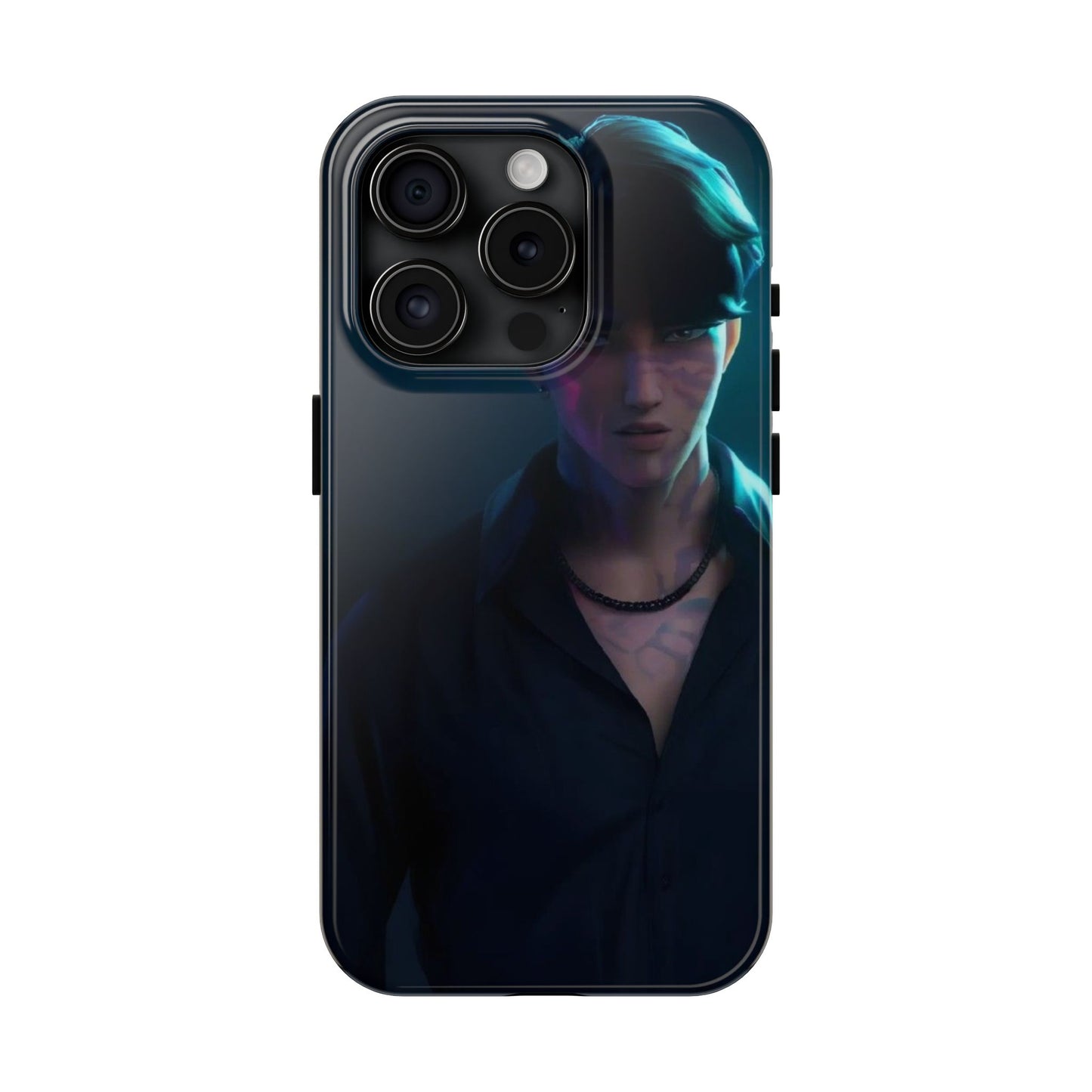 Jinu Tough Phone Case with Bold Character Design, Ideal for Geek Culture, Gift for Gamers, Tech Accessories, Casual Style