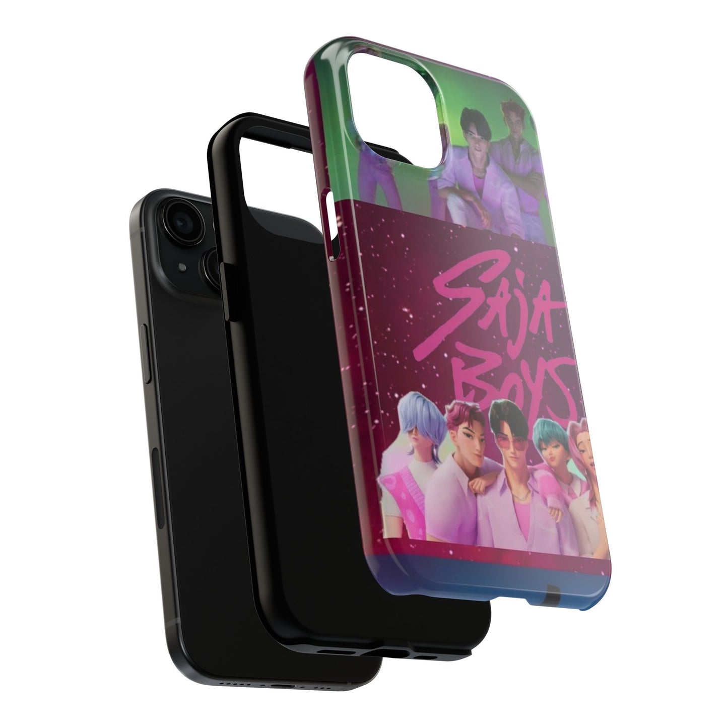 Colorful K-Pop Phone Cases, Tough Phone Cover for Fans, Stylish Cell Phone Protector, Unique Gifts, Festive Merchandise