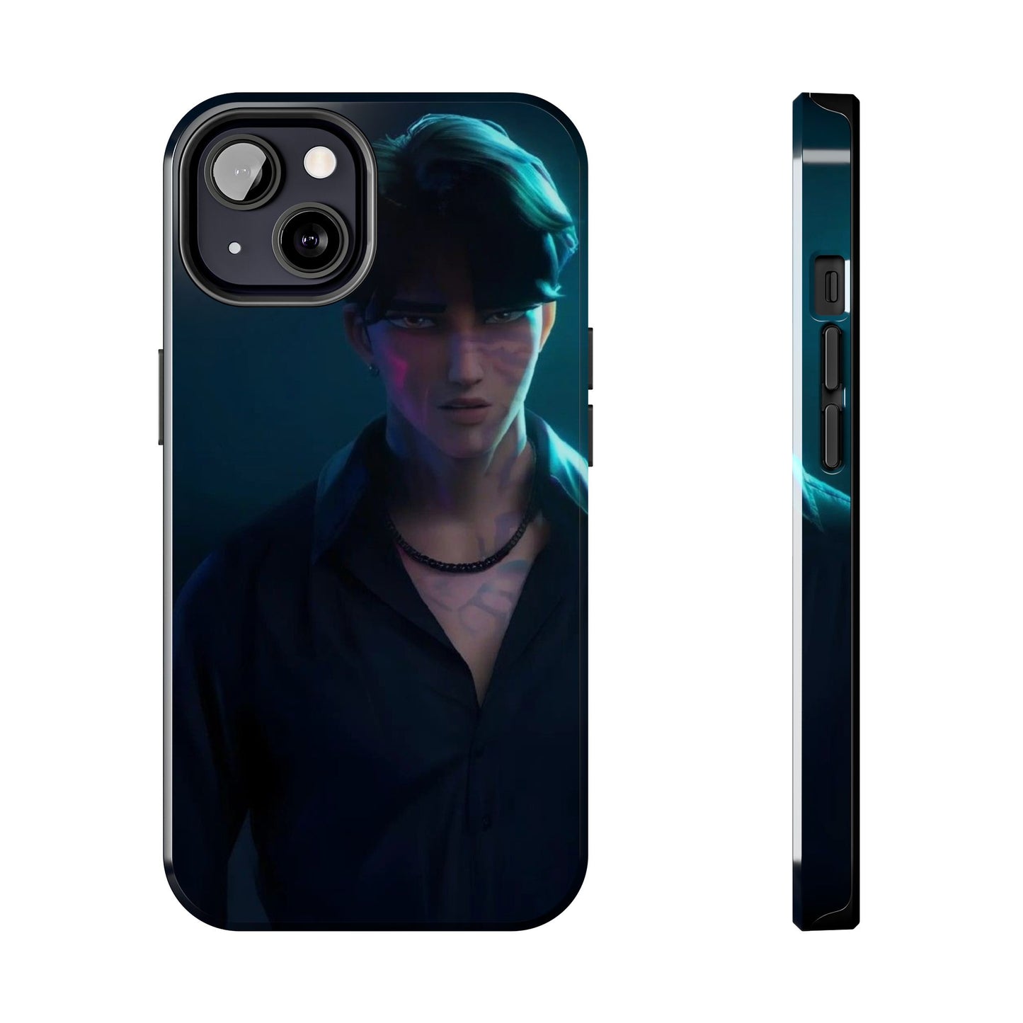 Jinu Tough Phone Case with Bold Character Design, Ideal for Geek Culture, Gift for Gamers, Tech Accessories, Casual Style
