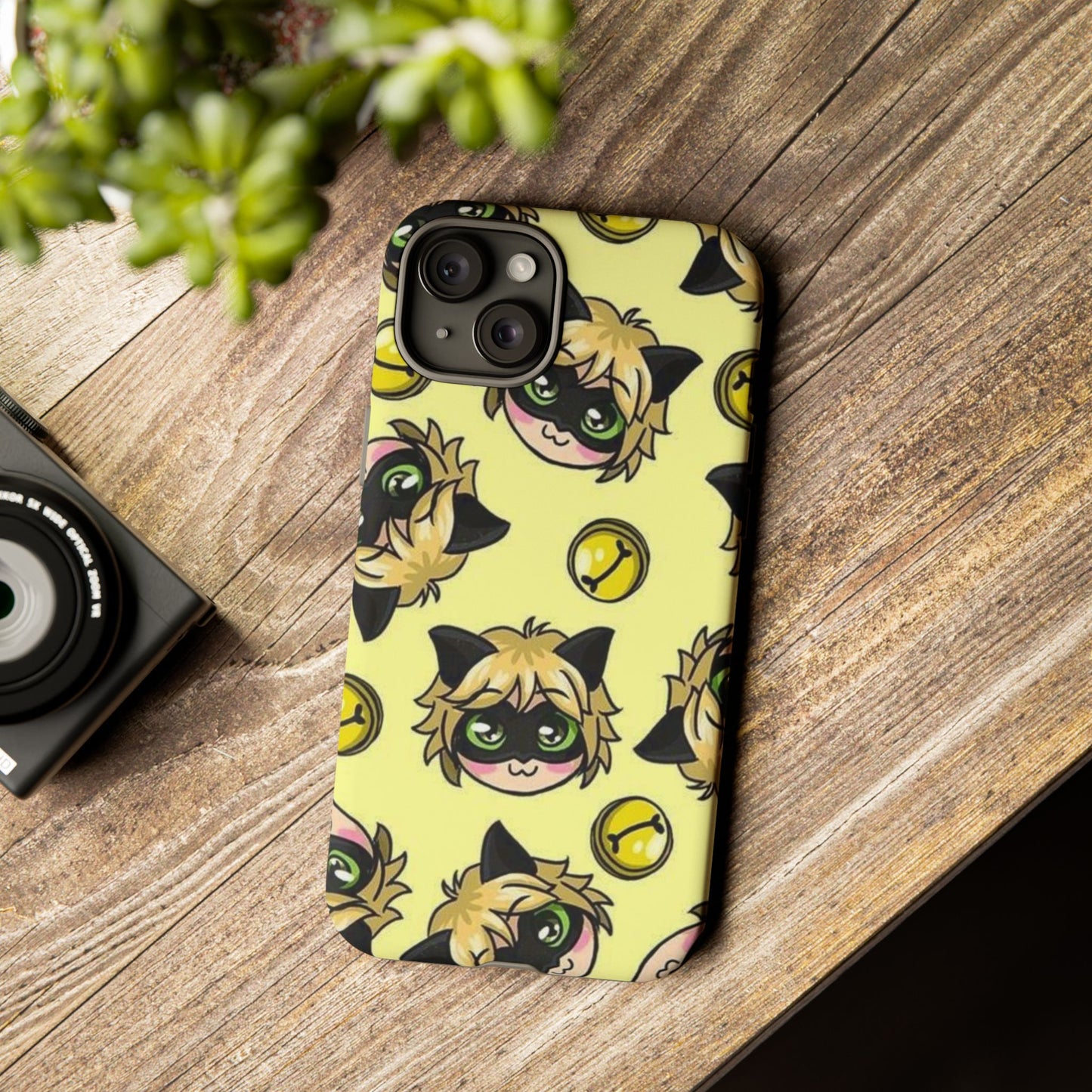 Cute Cartoon Phone Case, Tough Cases for Kids, Fun Gift for Birthdays, Playful Phone Accessory, Anime Style Design