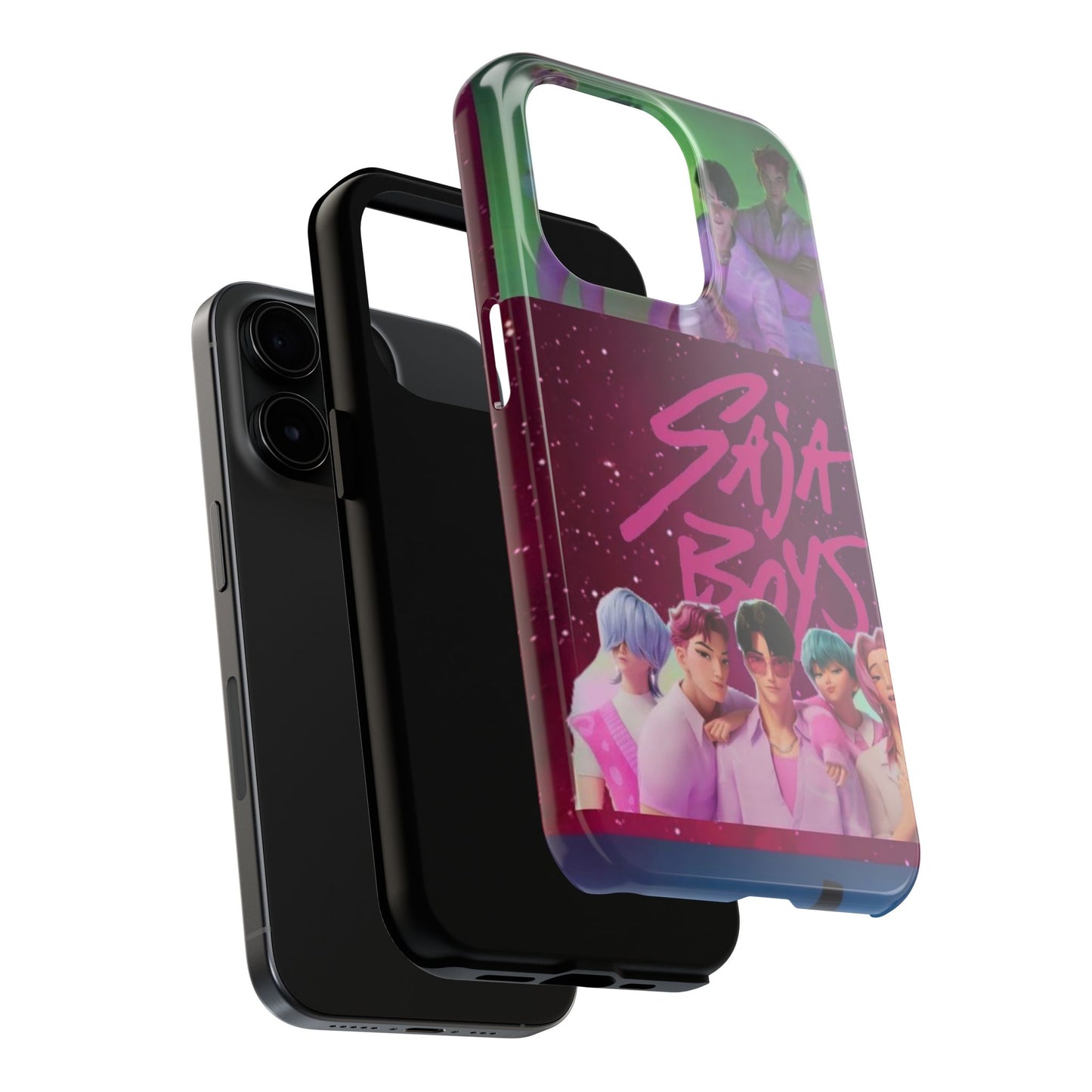 Colorful K-Pop Phone Cases, Tough Phone Cover for Fans, Stylish Cell Phone Protector, Unique Gifts, Festive Merchandise