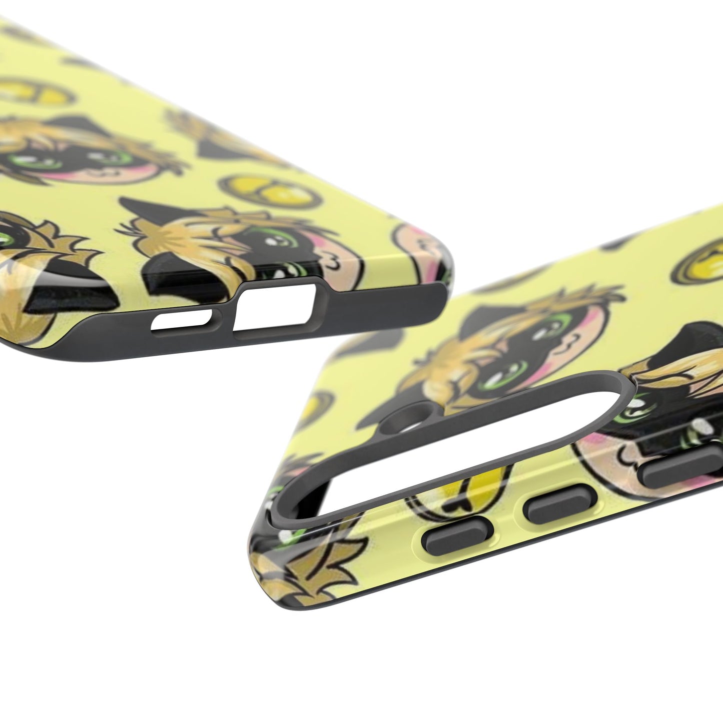 Cute Cartoon Phone Case, Tough Cases for Kids, Fun Gift for Birthdays, Playful Phone Accessory, Anime Style Design