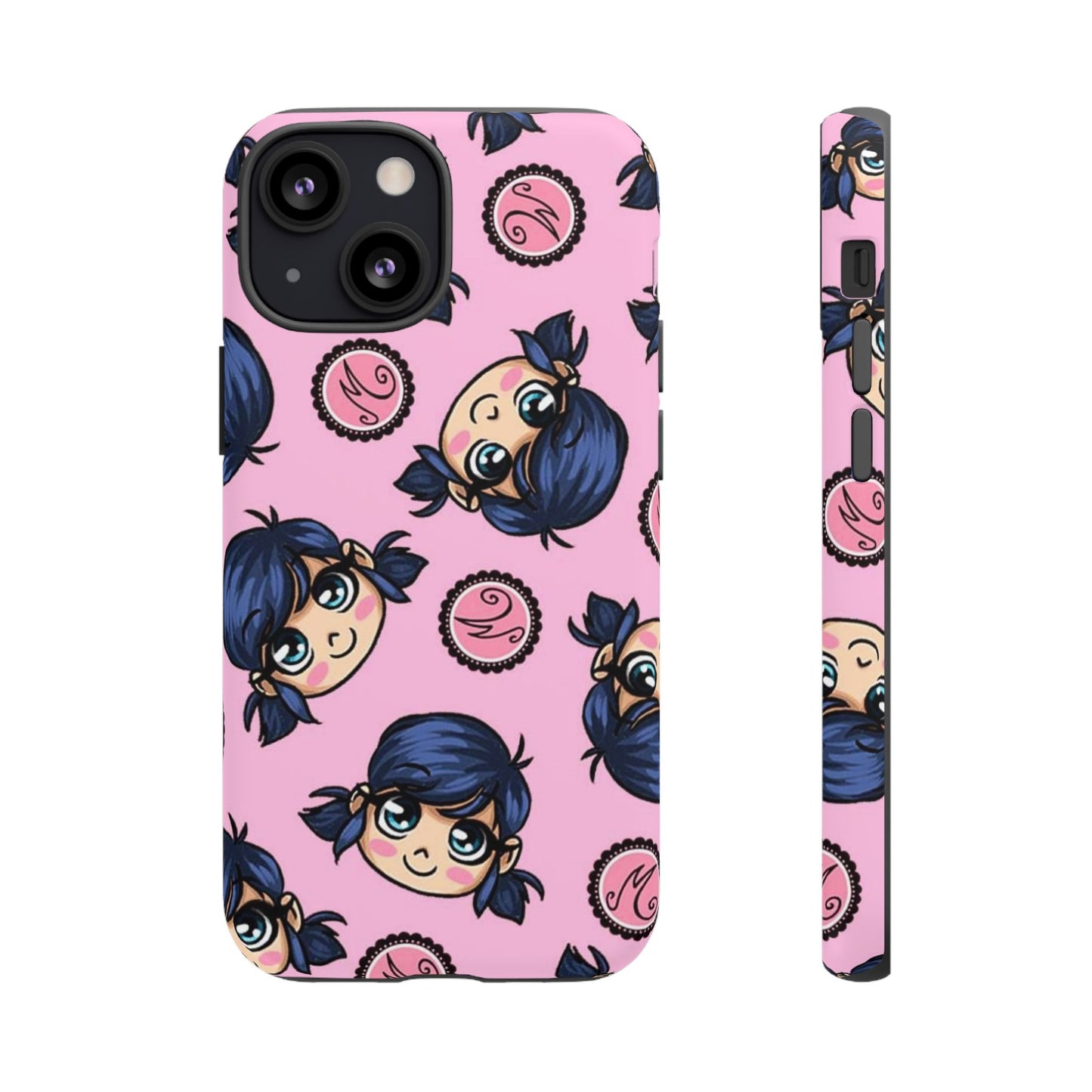 Cute Cartoon Phone Case, Kawaii Phone Cover, Tough Cases for Kids, Colorful Cell Phone Accessories, Gift for Girls