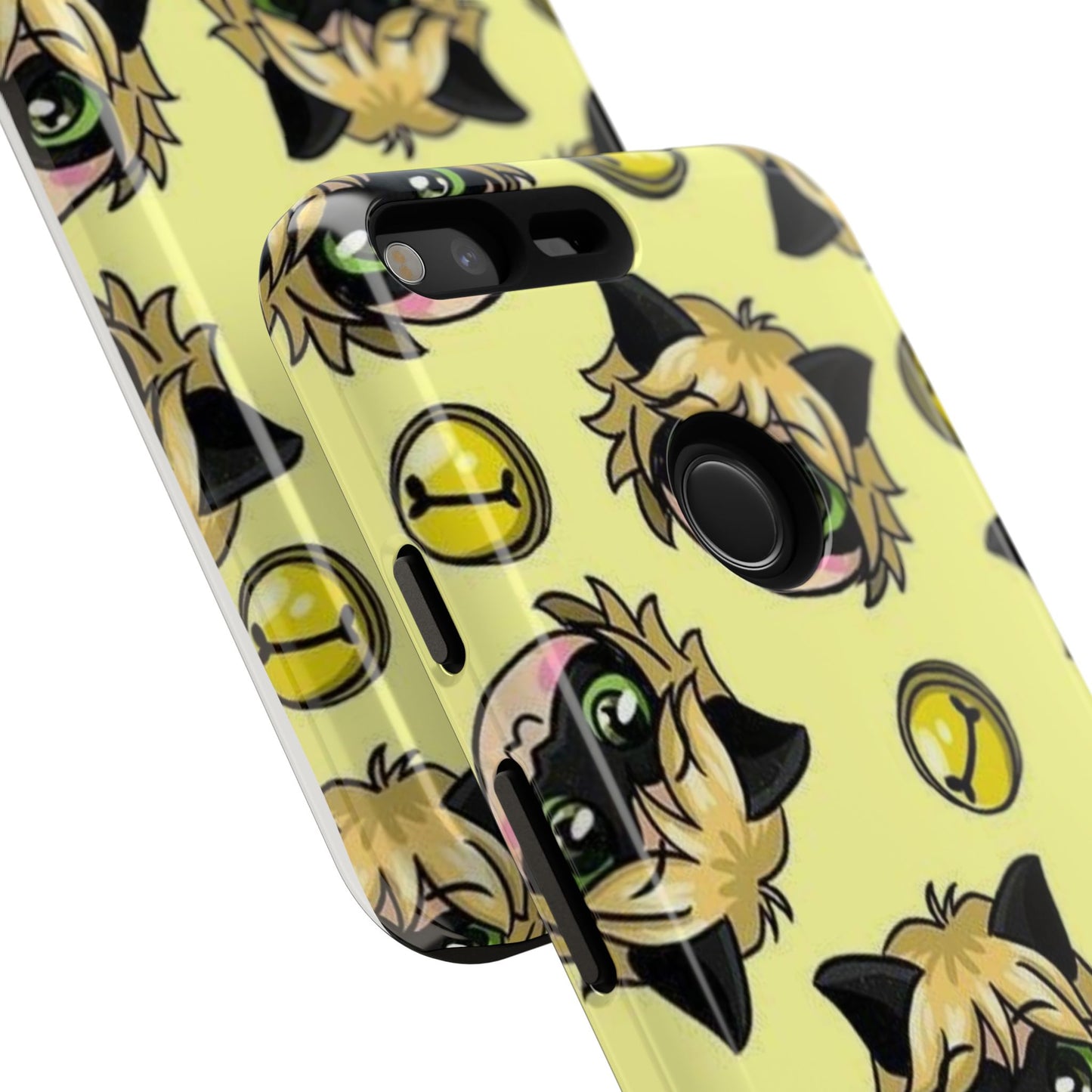 Cute Cartoon Phone Case, Tough Cases for Kids, Fun Gift for Birthdays, Playful Phone Accessory, Anime Style Design