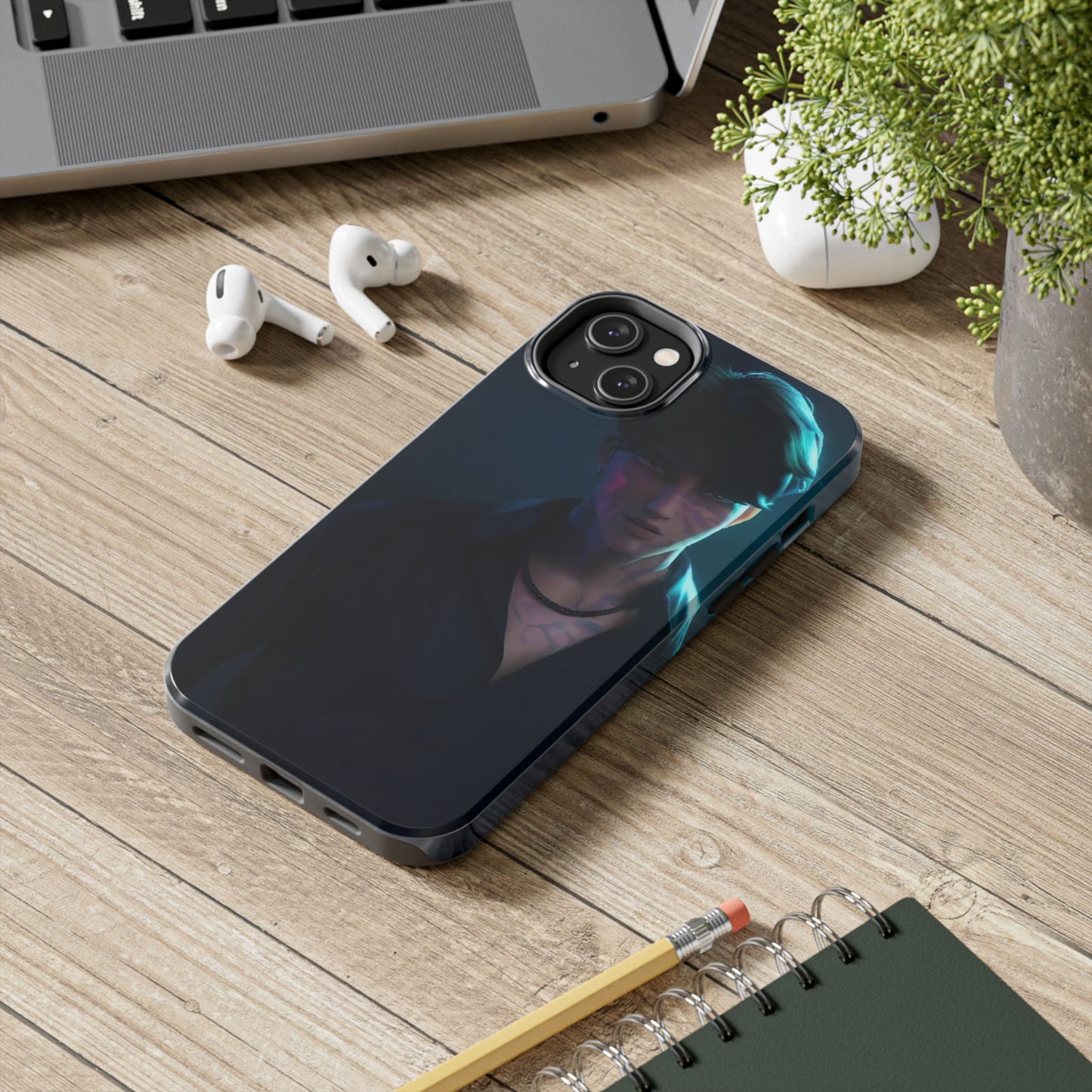 Jinu Tough Phone Case with Bold Character Design, Ideal for Geek Culture, Gift for Gamers, Tech Accessories, Casual Style