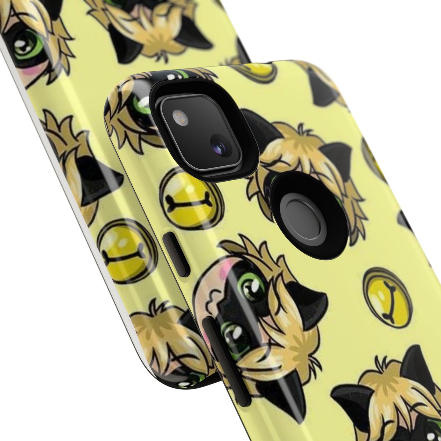 Cute Cartoon Phone Case, Tough Cases for Kids, Fun Gift for Birthdays, Playful Phone Accessory, Anime Style Design