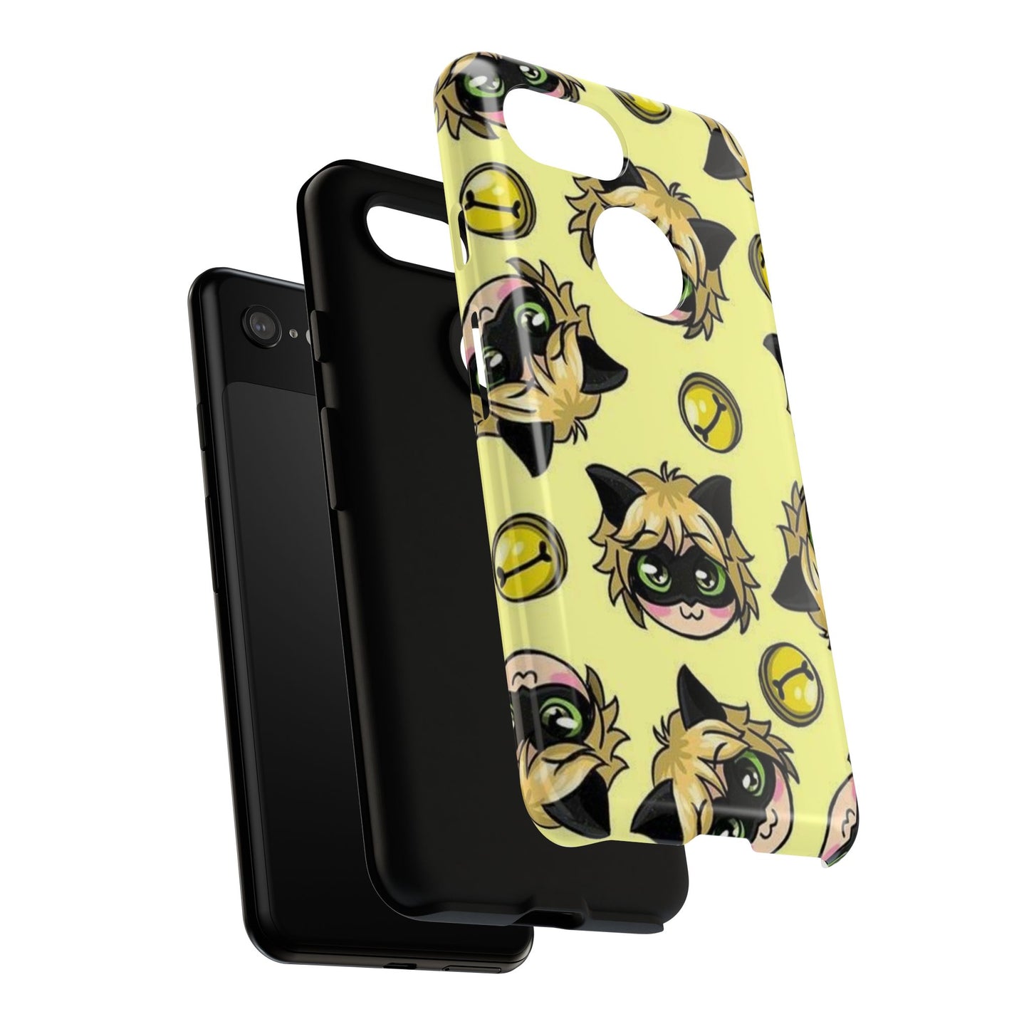 Cute Cartoon Phone Case, Tough Cases for Kids, Fun Gift for Birthdays, Playful Phone Accessory, Anime Style Design