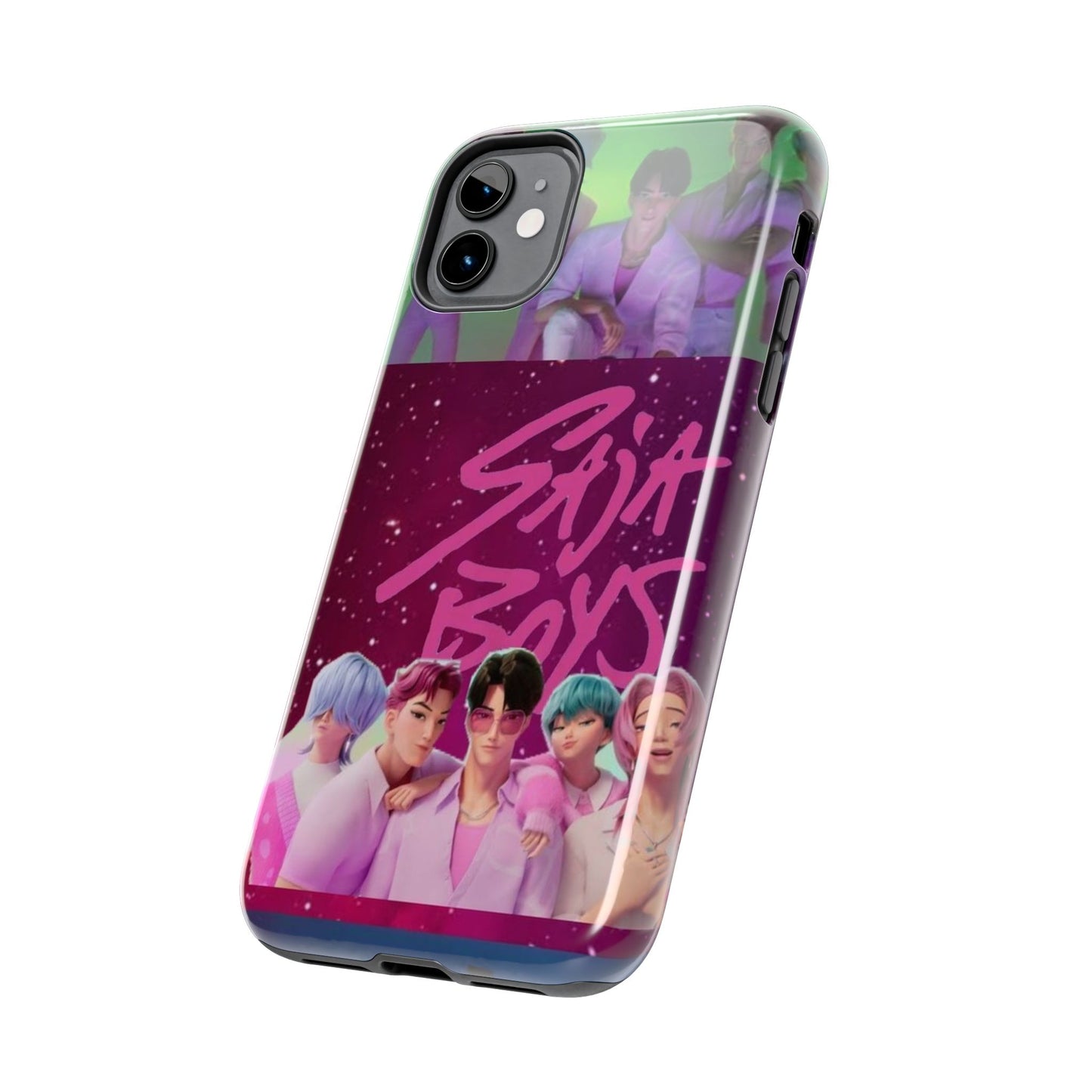 Colorful K-Pop Phone Cases, Tough Phone Cover for Fans, Stylish Cell Phone Protector, Unique Gifts, Festive Merchandise
