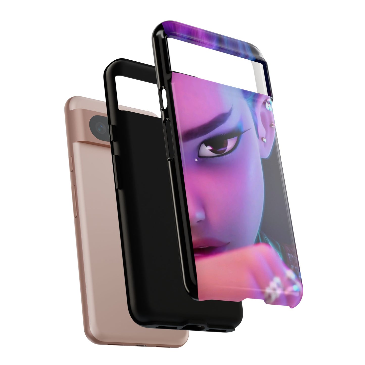 Tough Cases - Fierce Character Phone Case, Durable Phone Protection, Gamer Gift, Trendy Accessories, Custom Smartphone Cover