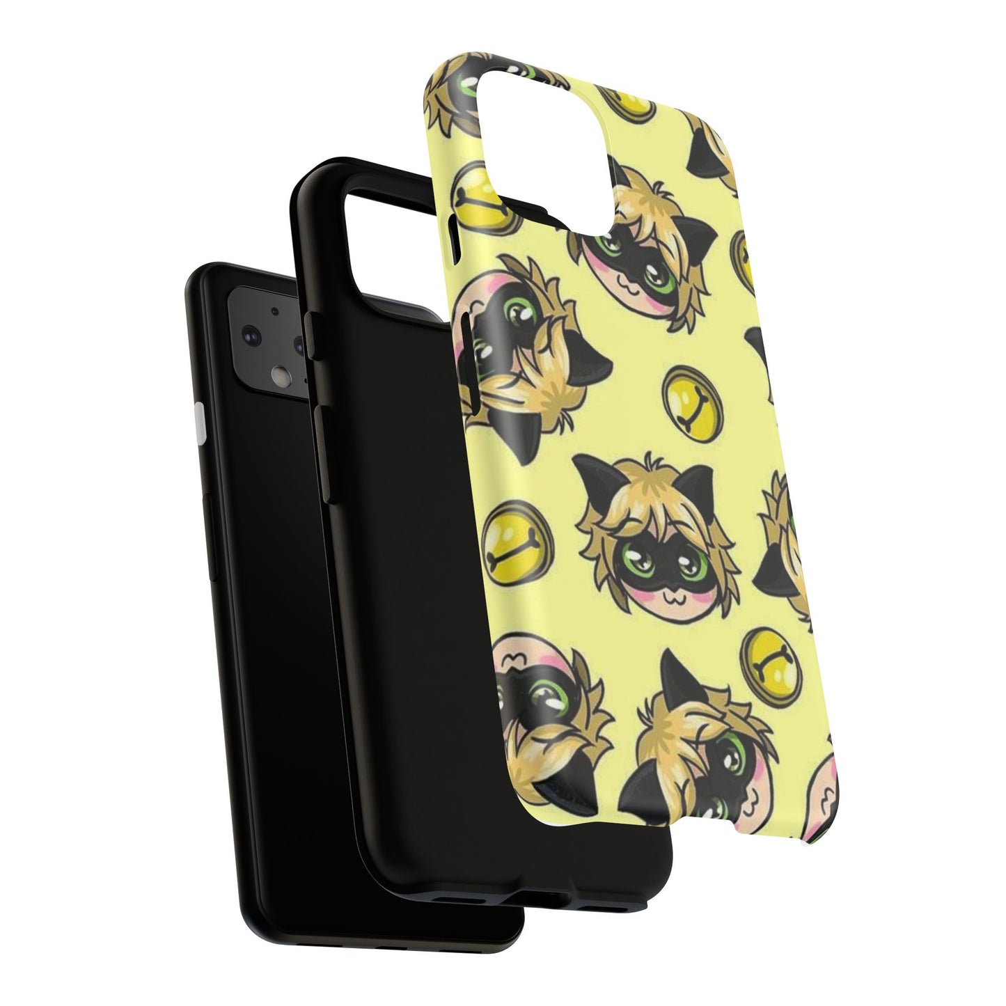 Cute Cartoon Phone Case, Tough Cases for Kids, Fun Gift for Birthdays, Playful Phone Accessory, Anime Style Design