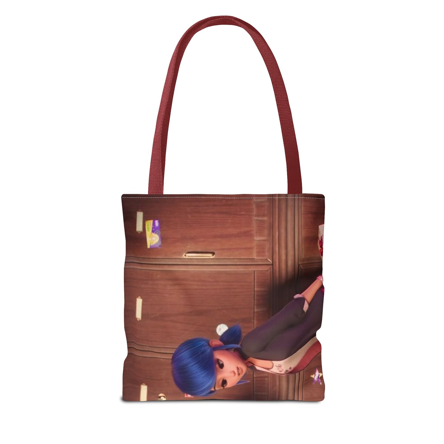 Stylish Miraculous AOP Tote Bag, Perfect for Teens