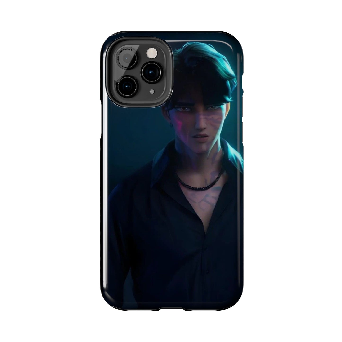 Jinu Tough Phone Case with Bold Character Design, Ideal for Geek Culture, Gift for Gamers, Tech Accessories, Casual Style